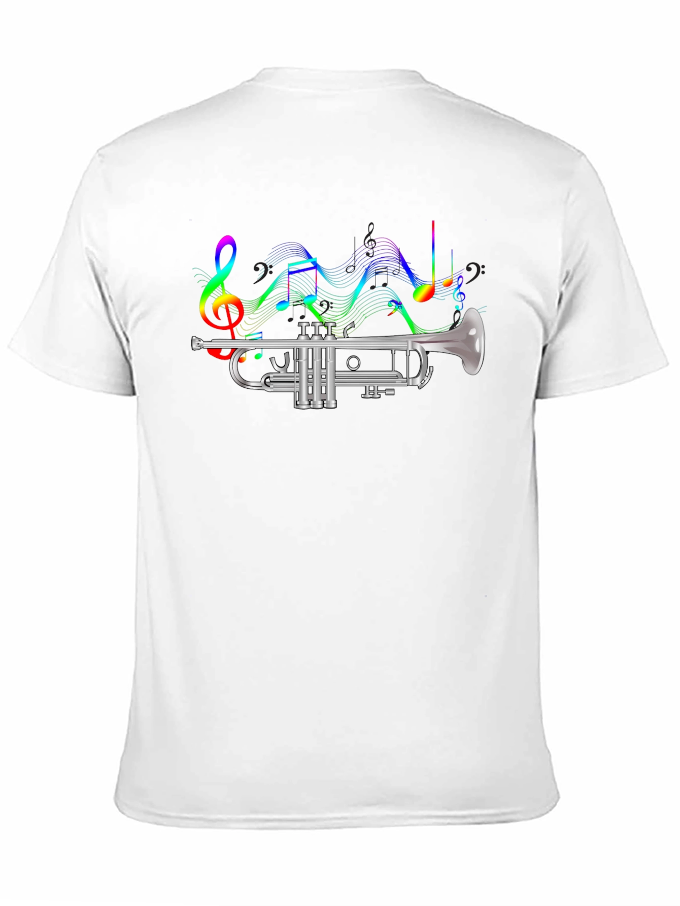 Musical Trumpet Graphic T-Shirt