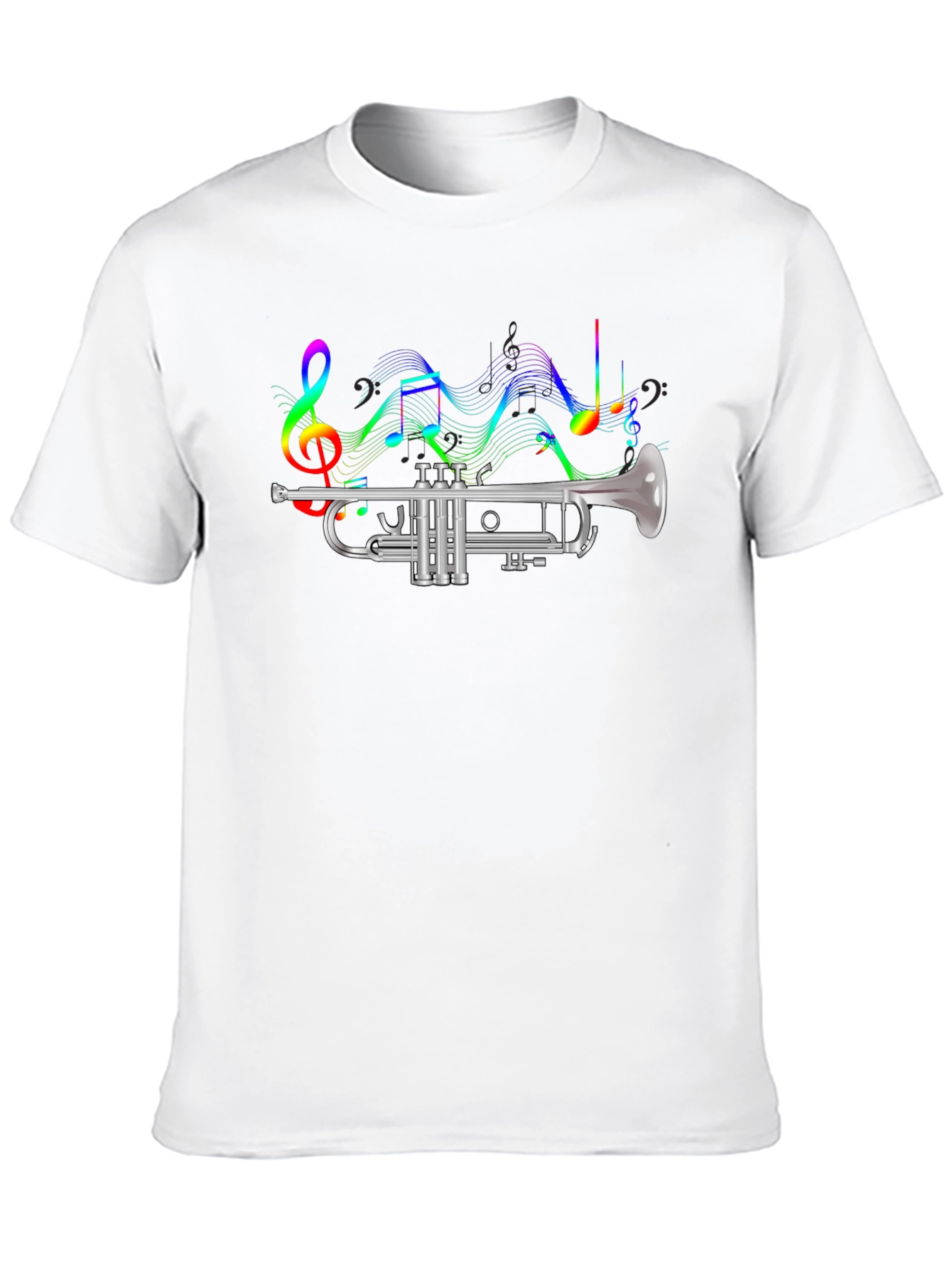 Musical Trumpet Graphic T-Shirt
