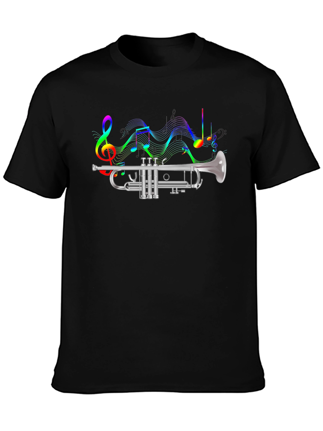 Musical Trumpet Graphic T-Shirt