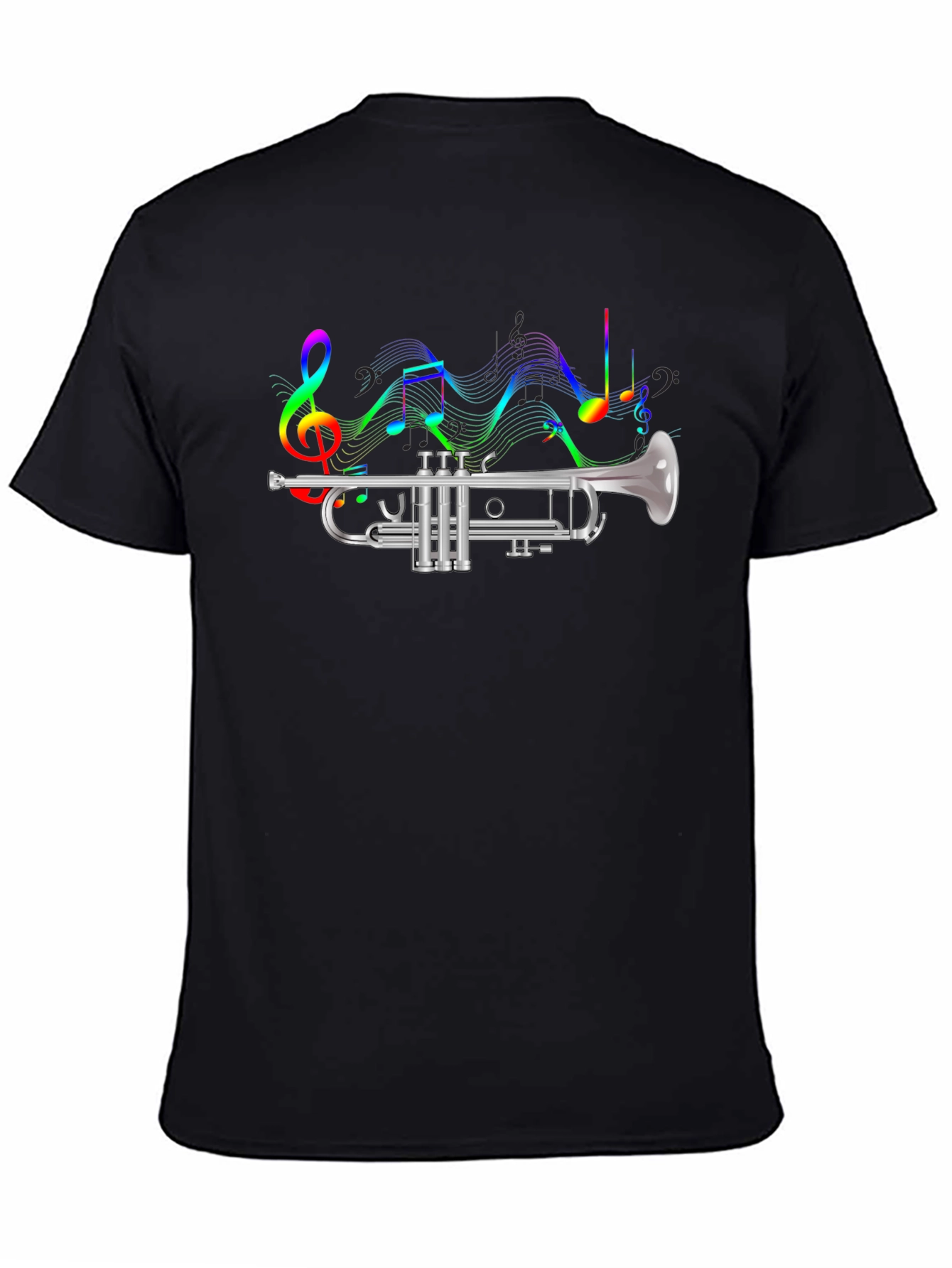 Musical Trumpet Graphic T-Shirt