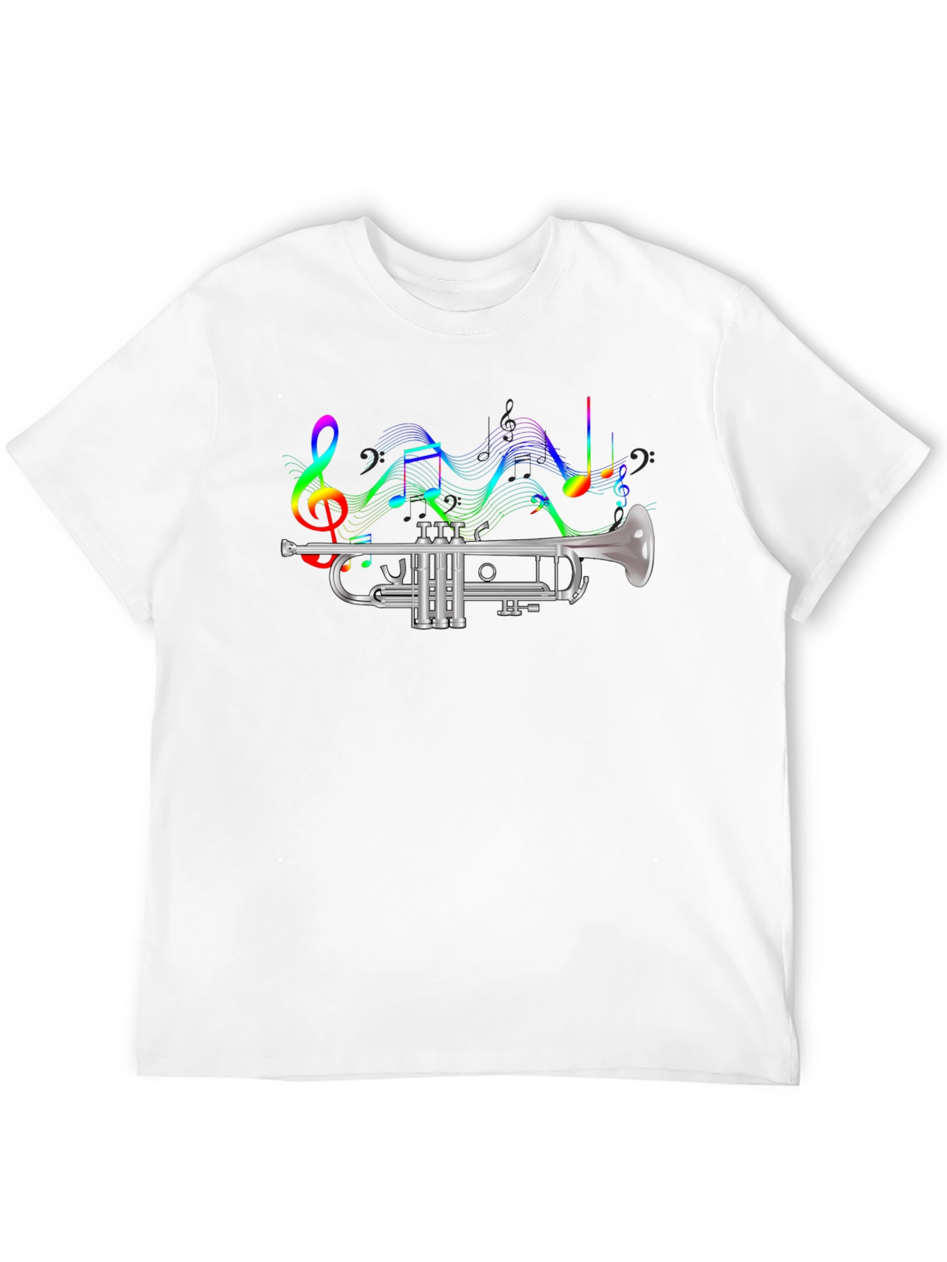 Musical Trumpet Graphic T-Shirt