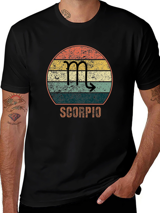 Scorpio Zodiac Vintage Graphic Tee