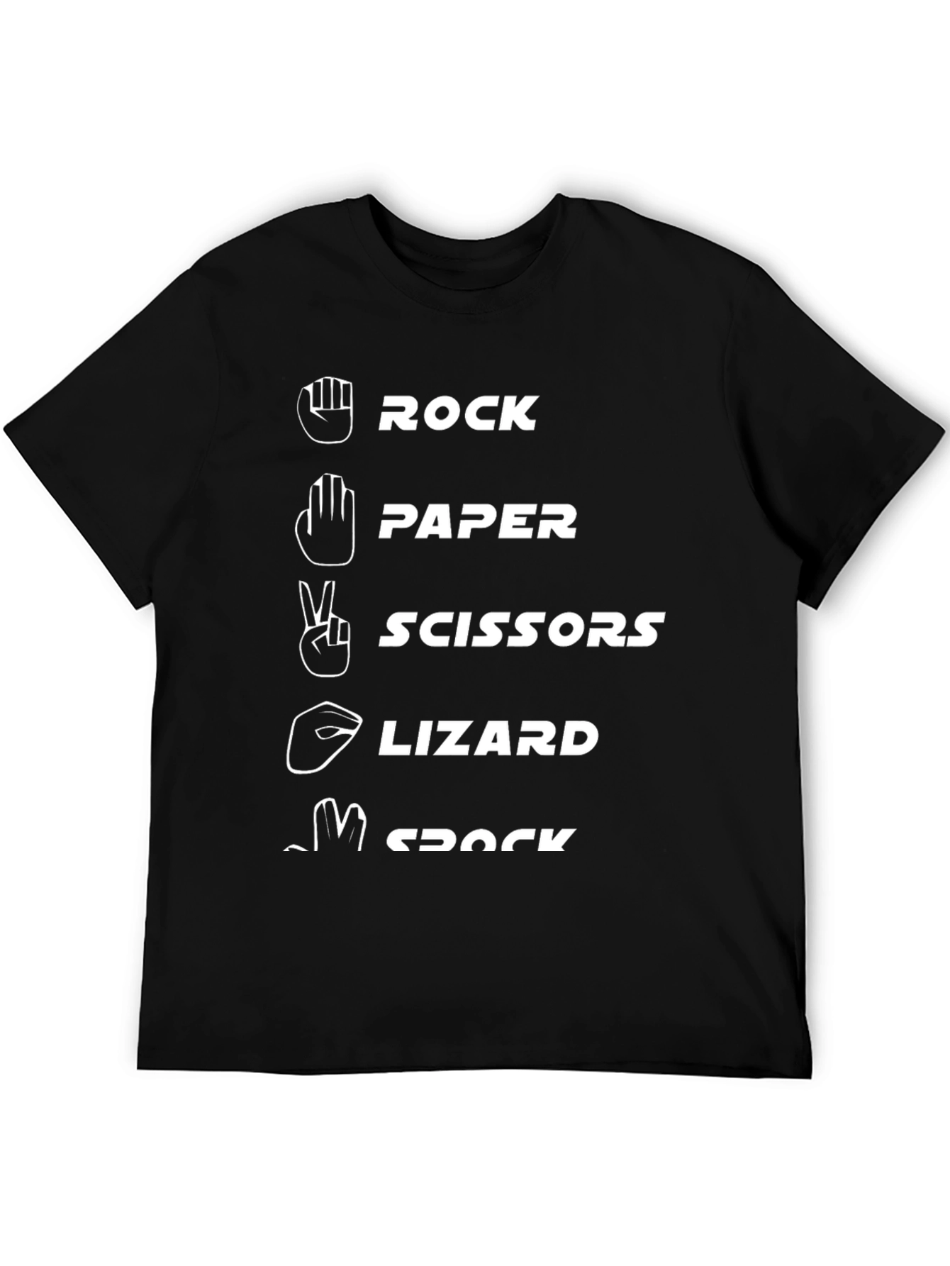 Rock Paper Scissors Lizard Spock T-Shirt