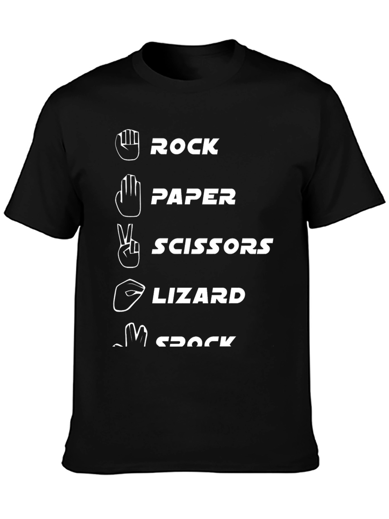 Rock Paper Scissors Lizard Spock T-Shirt