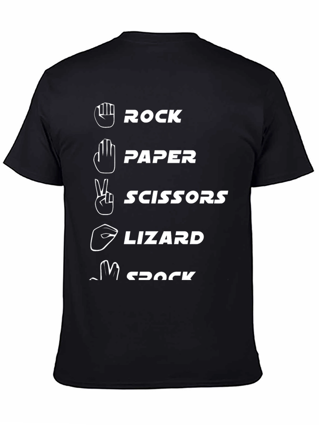 Rock Paper Scissors Lizard Spock T-Shirt