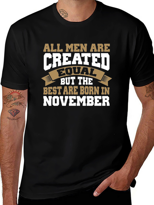 Born in November Graphic T-Shirt