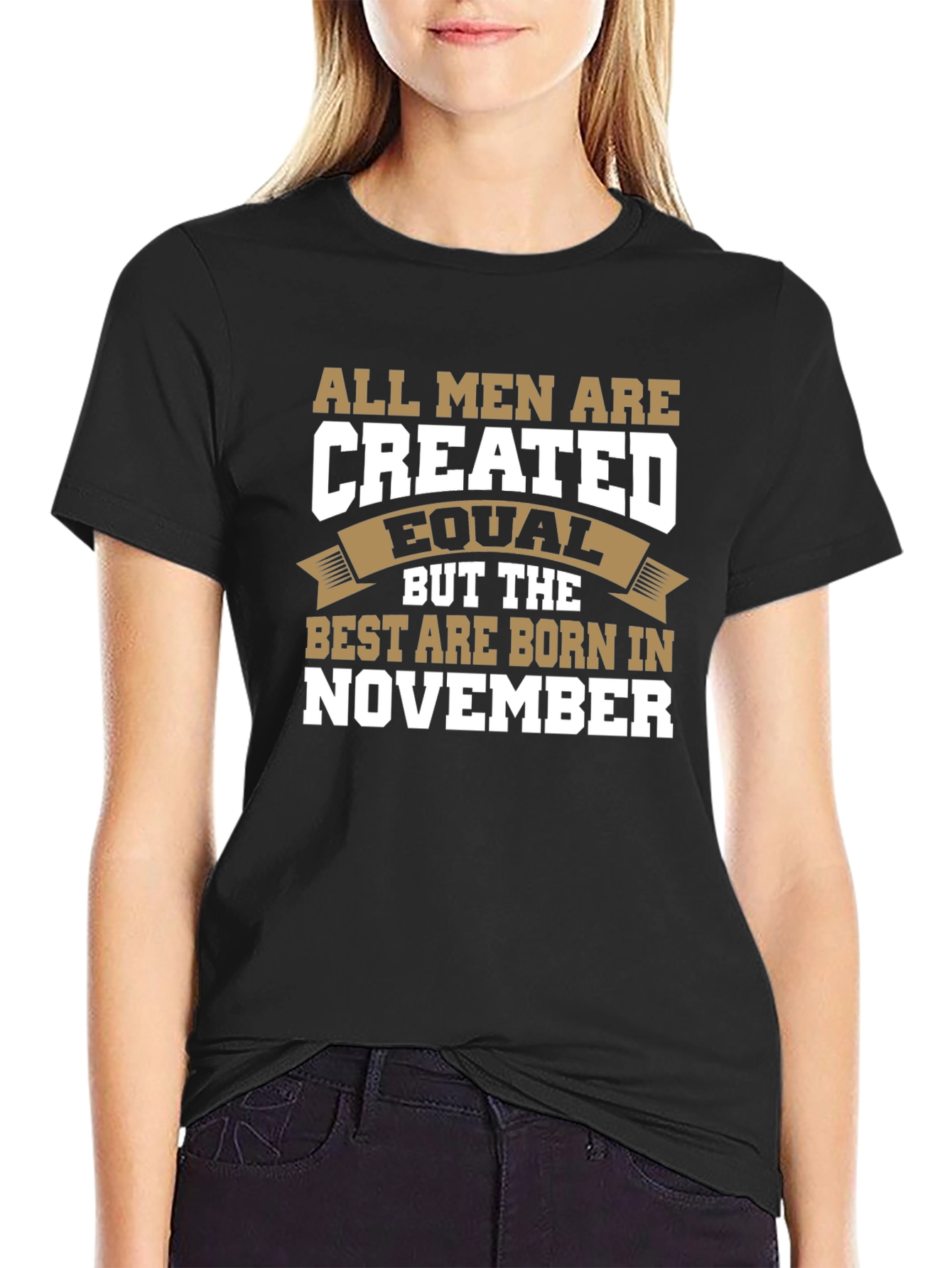 Born in November Graphic T-Shirt
