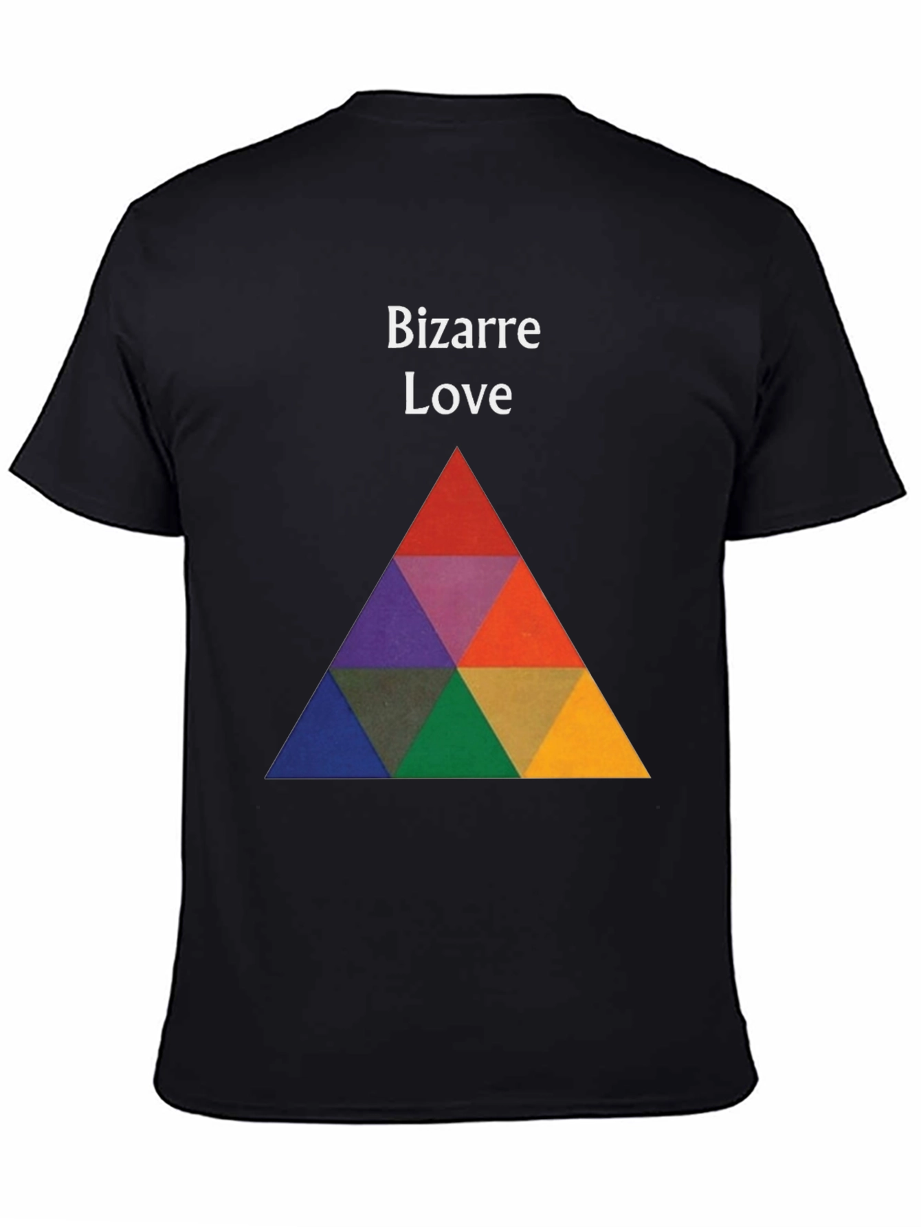 Bizarre Love Graphic Tee - Bold Triangle Design