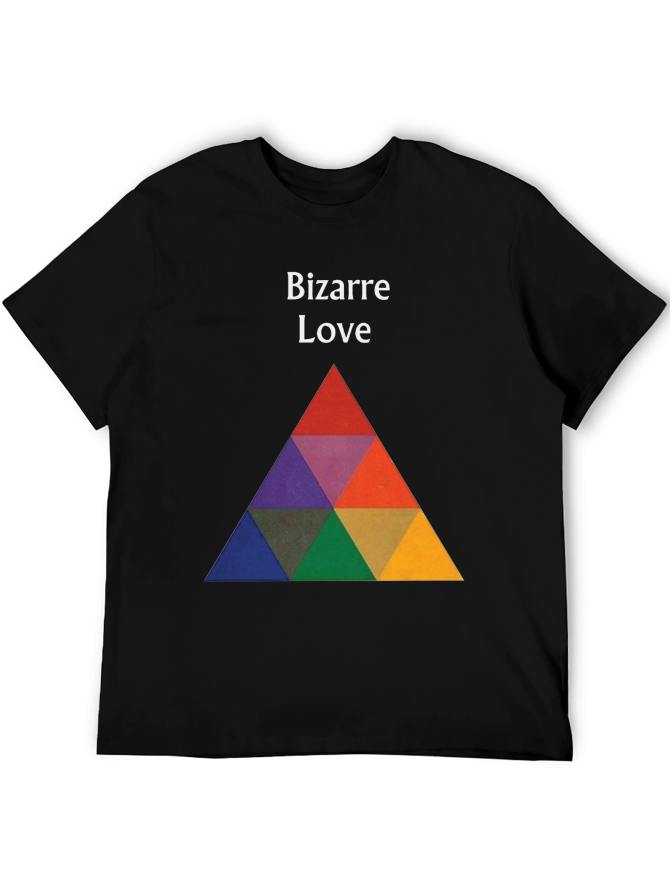 Bizarre Love Graphic Tee - Bold Triangle Design