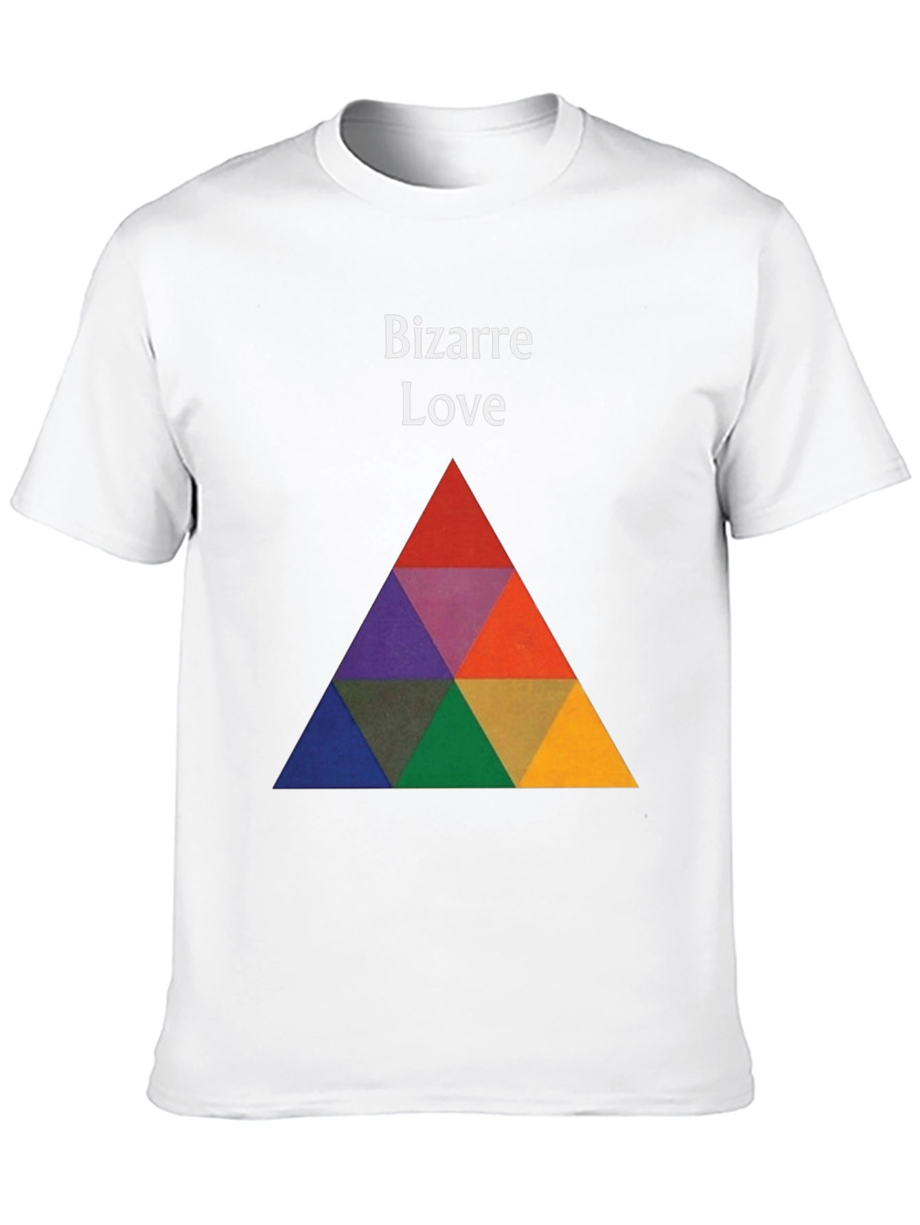 Bizarre Love Graphic Tee - Bold Triangle Design