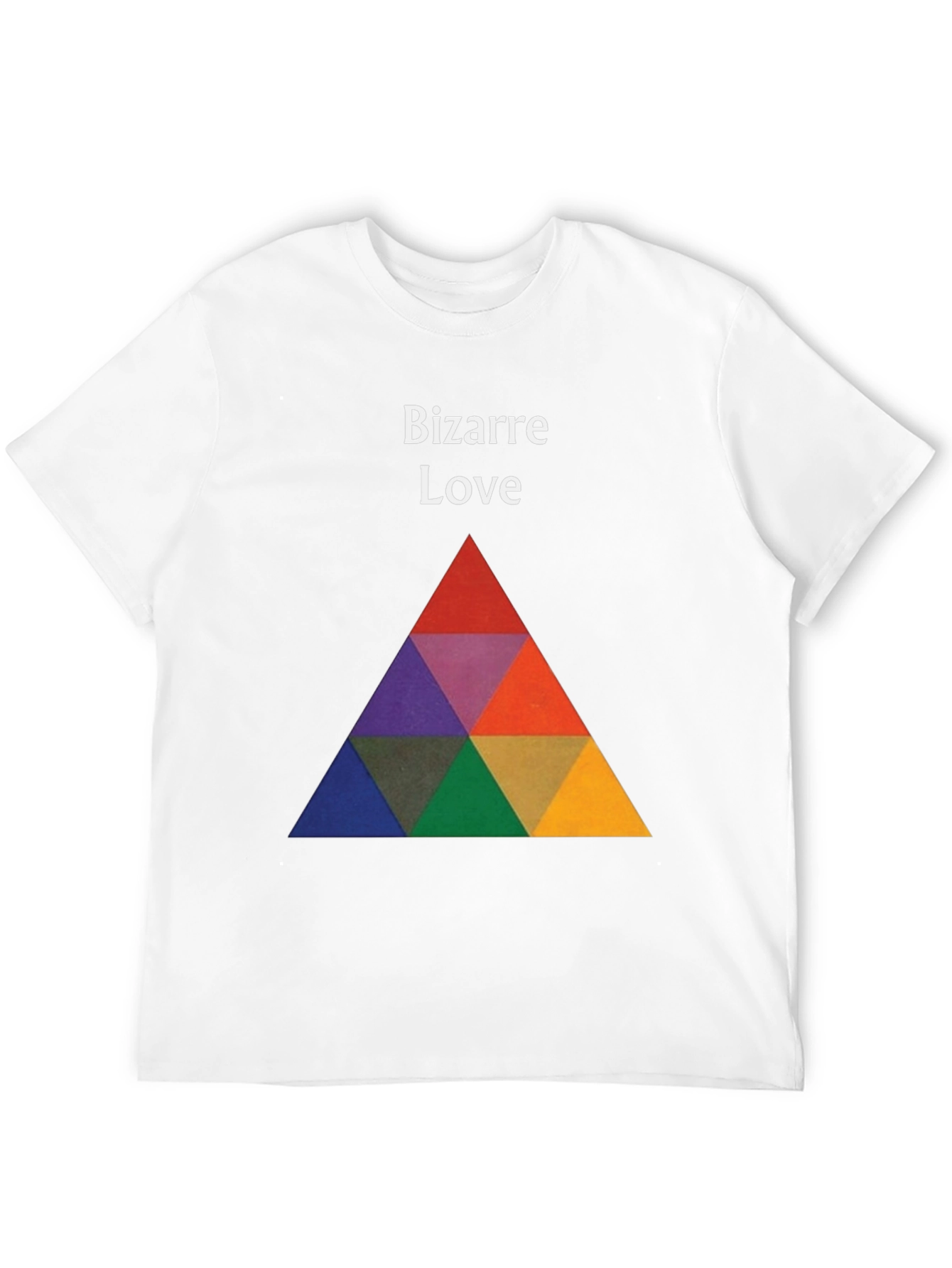 Bizarre Love Graphic Tee - Bold Triangle Design