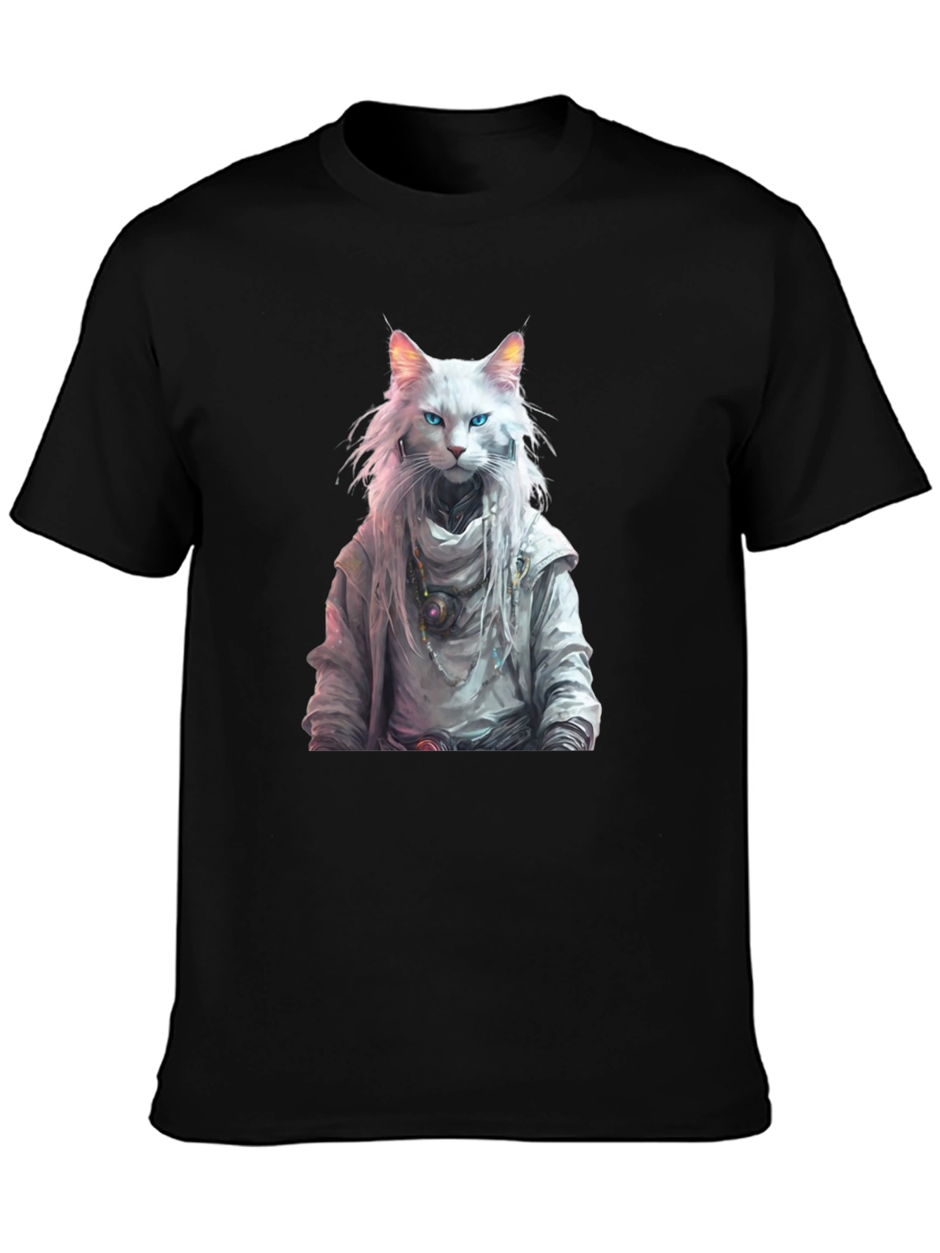 Wizard Cat Graphic Tee
