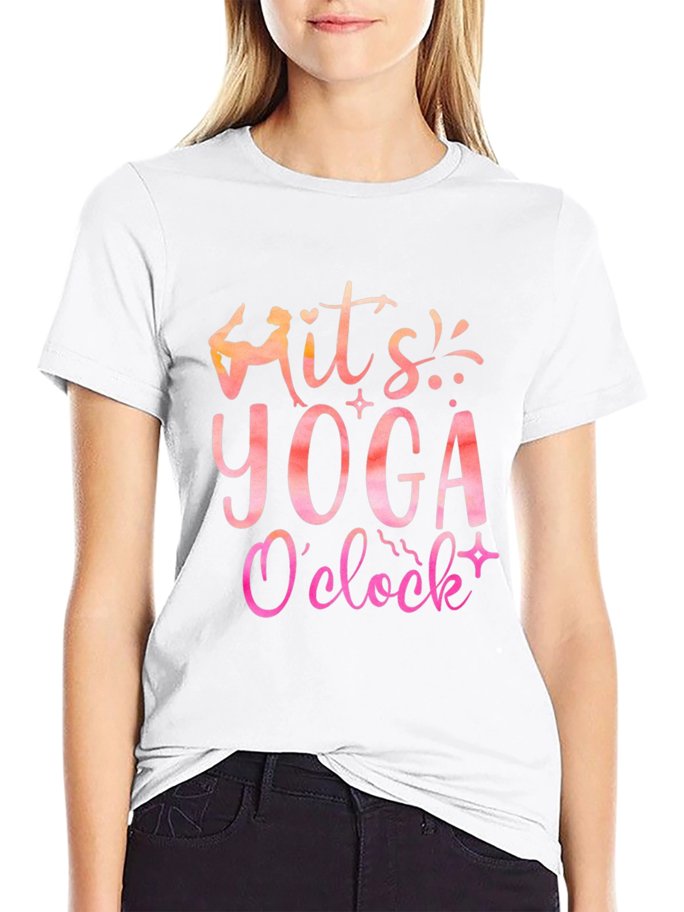 Its Yoga OClock Graphic Tee