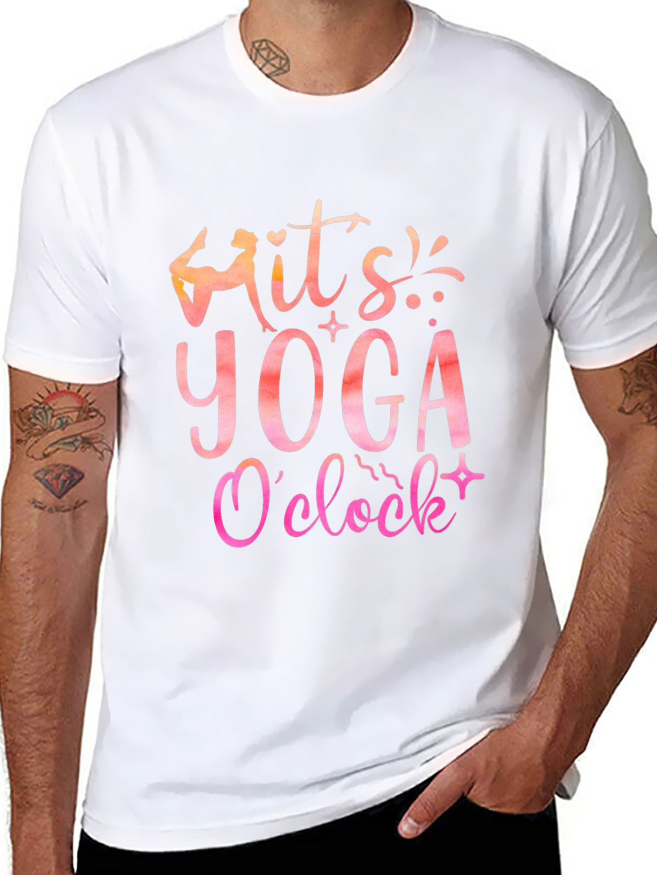Its Yoga OClock Graphic Tee