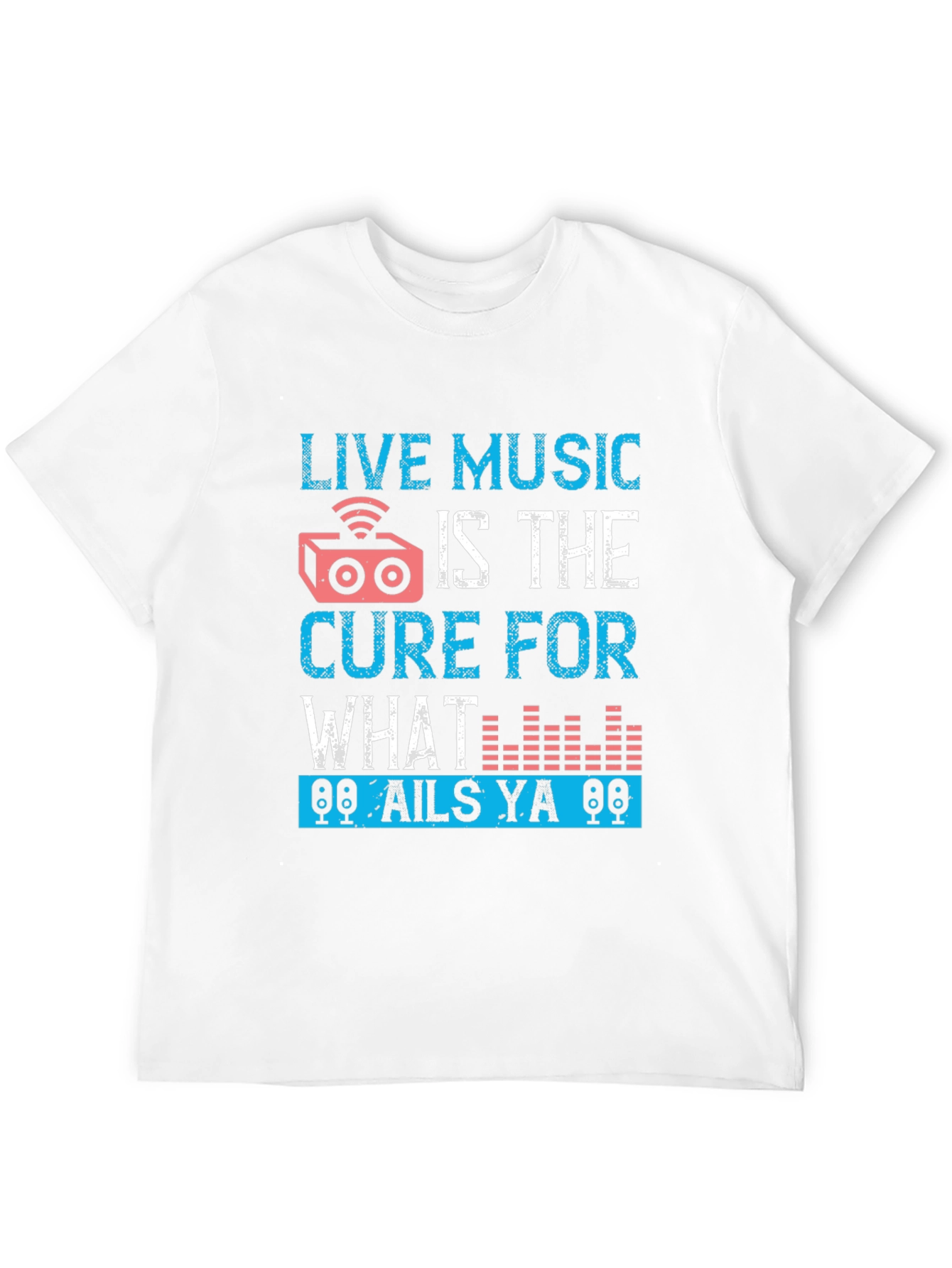 Live Music Cure Graphic T-Shirt