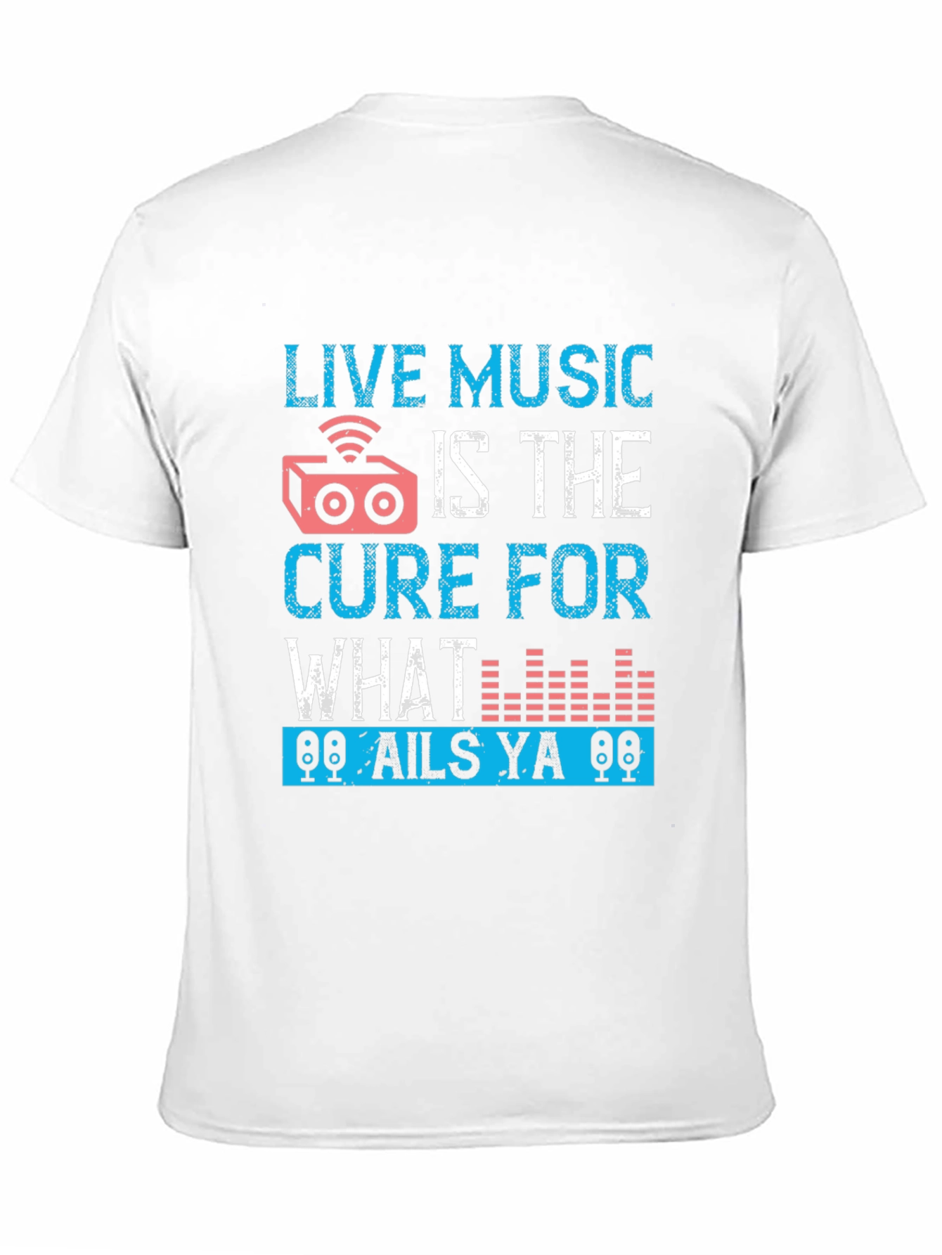 Live Music Cure Graphic T-Shirt