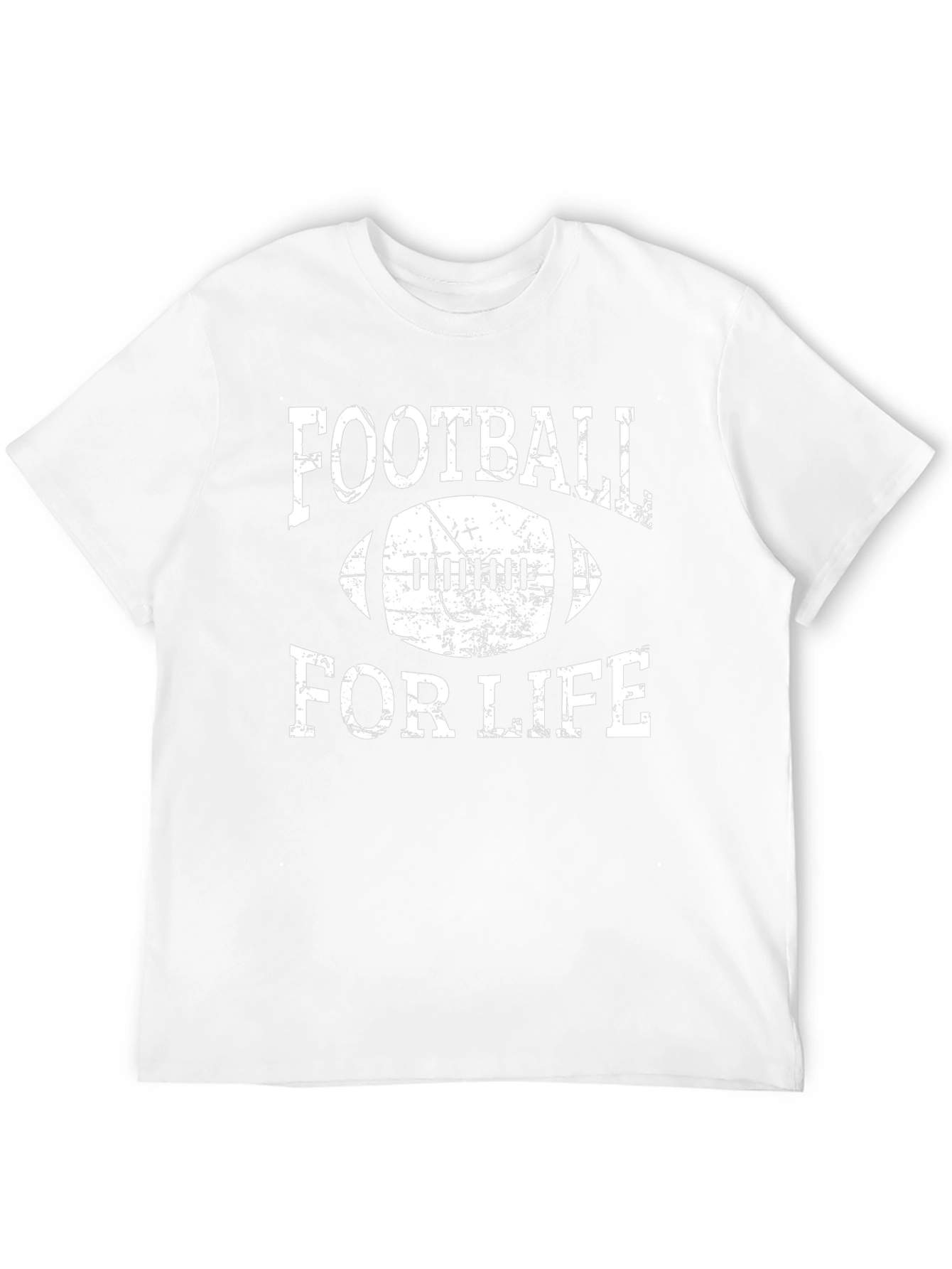 Football for Life Graphic Tee - Black T-Shirt