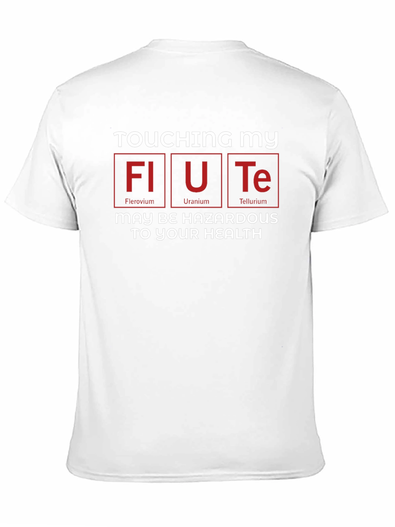 Funny Periodic Table Flute T-Shirt