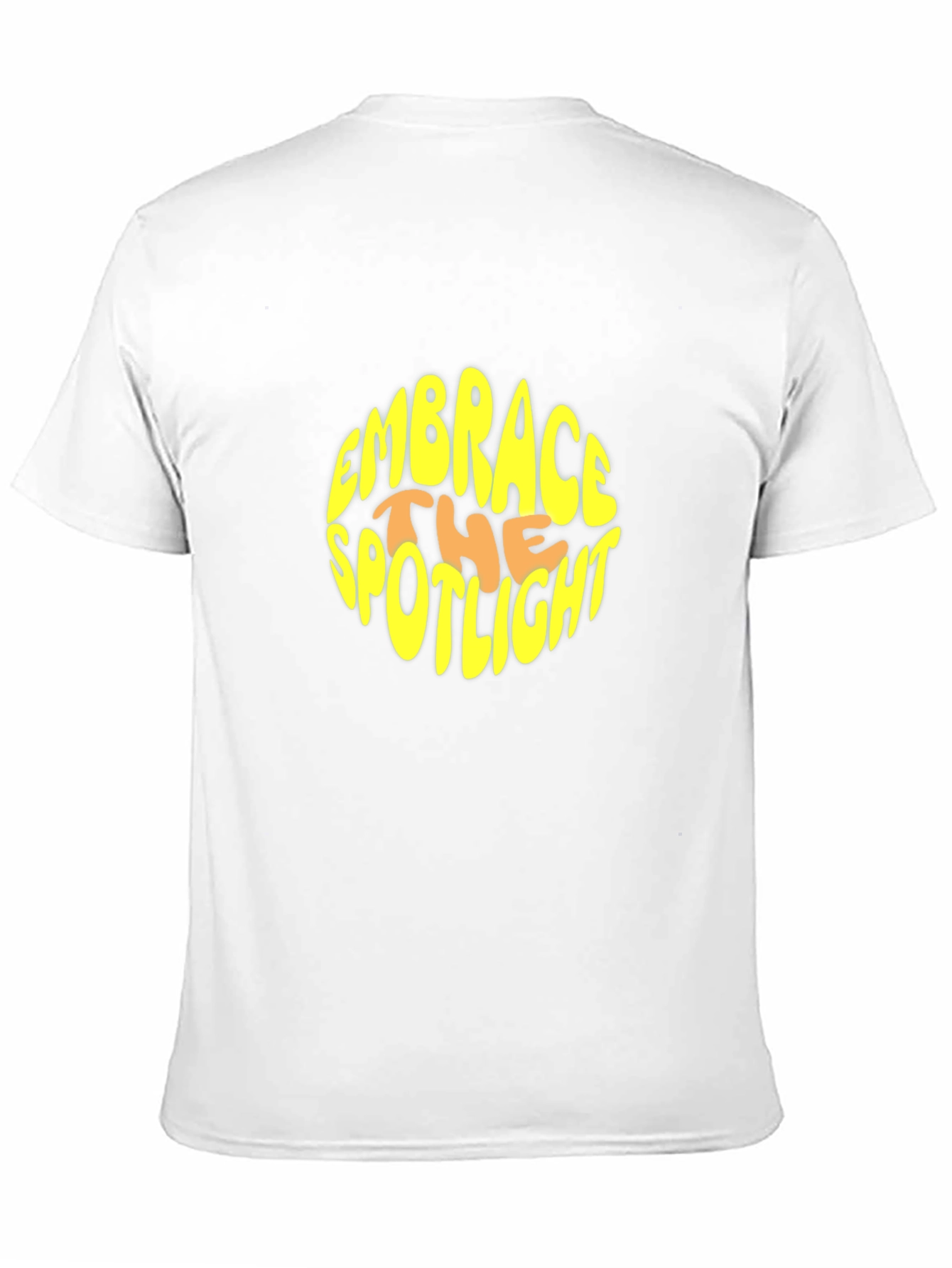 Embrace the Spotlight Black Graphic T-Shirt