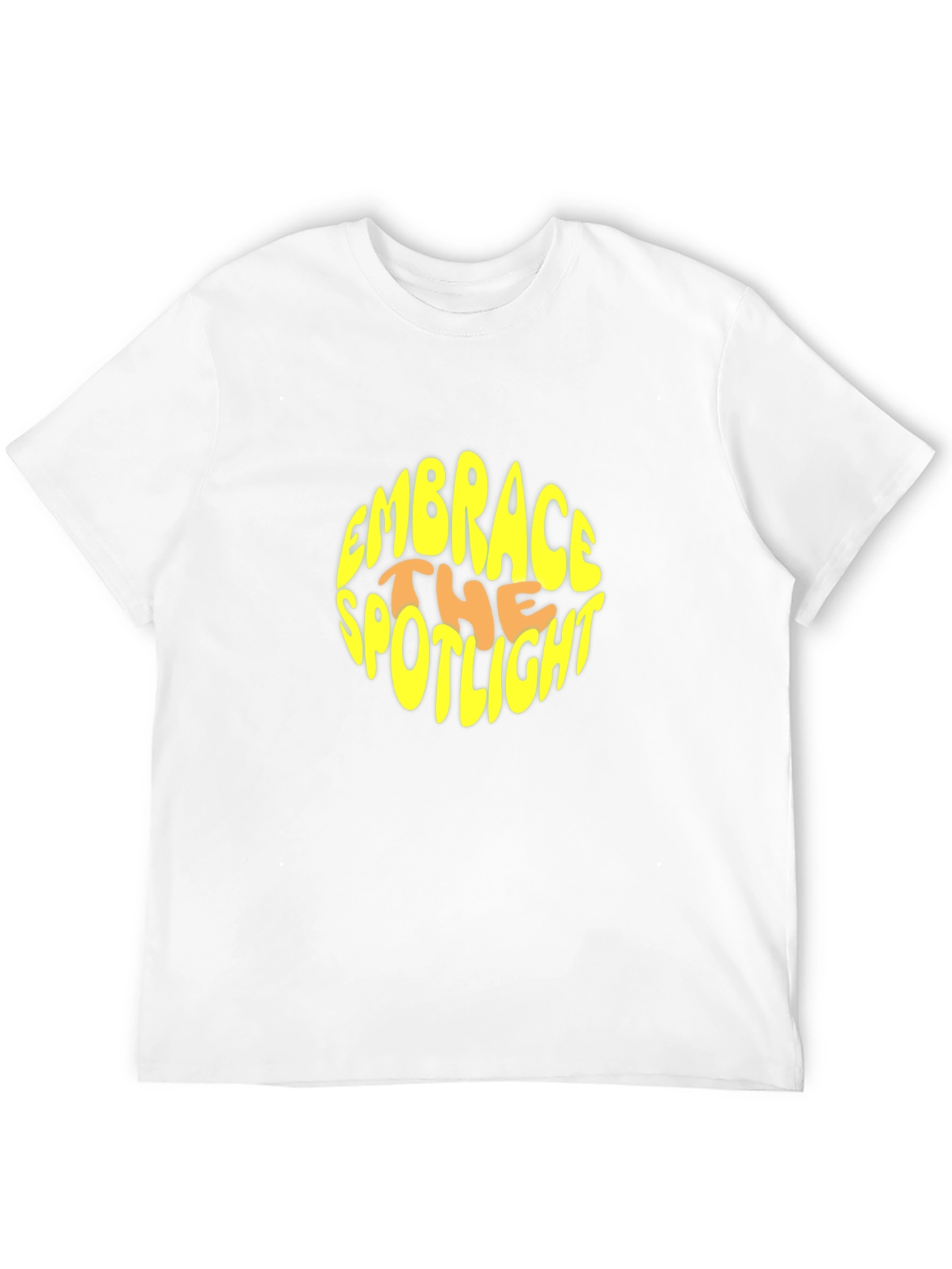 Embrace the Spotlight Black Graphic T-Shirt