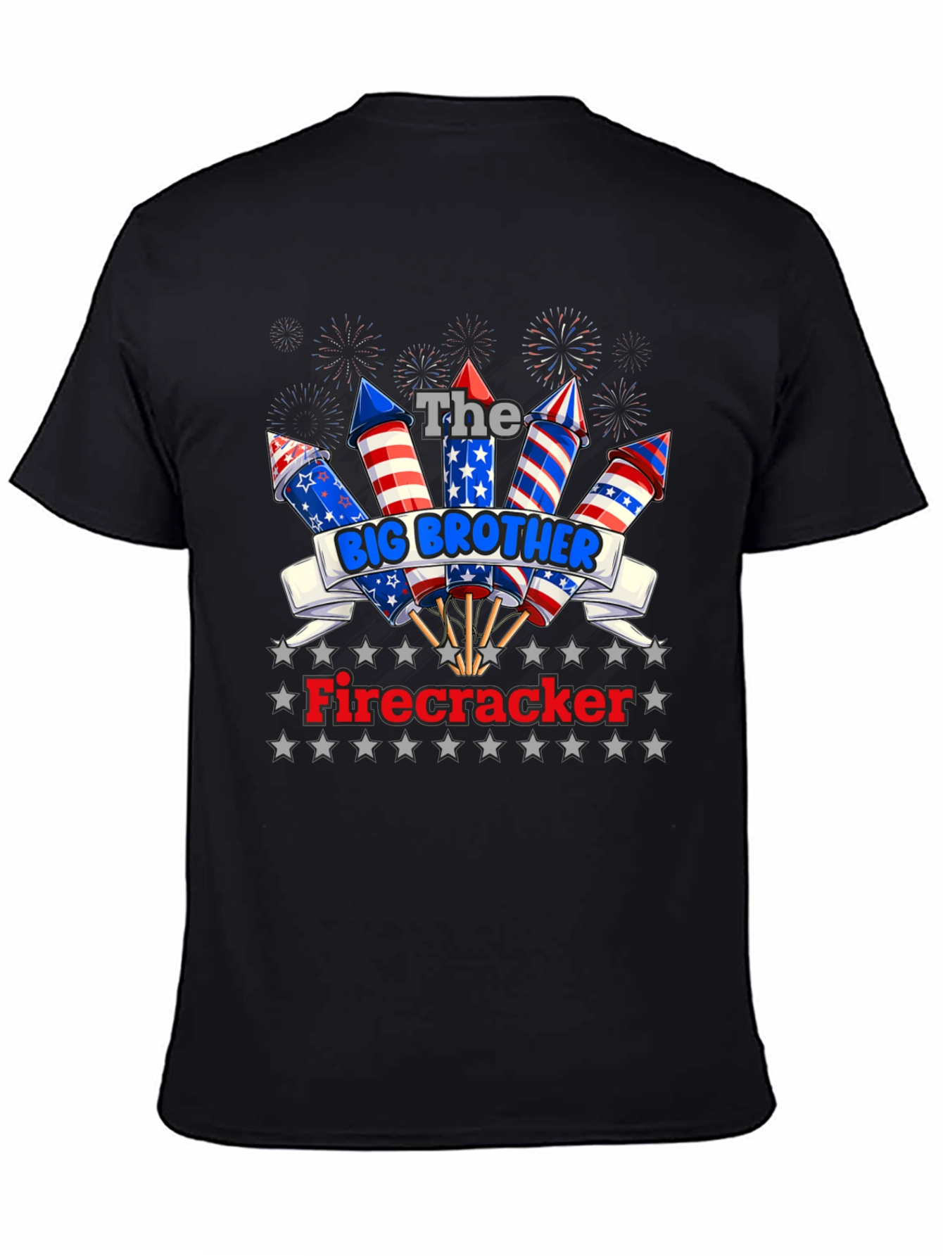 The Big Brother Firecracker Patriotic T-Shirt