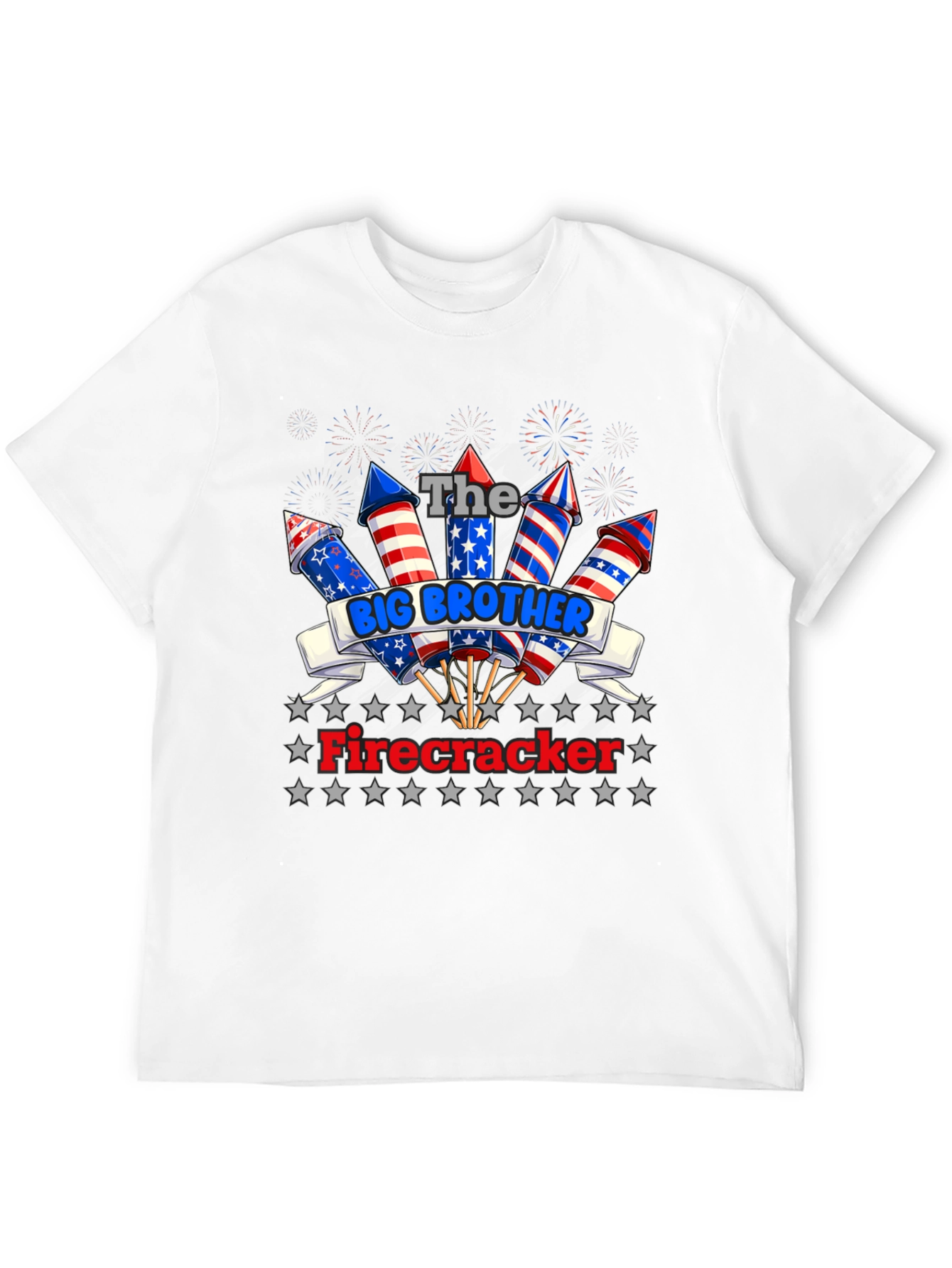 The Big Brother Firecracker Patriotic T-Shirt
