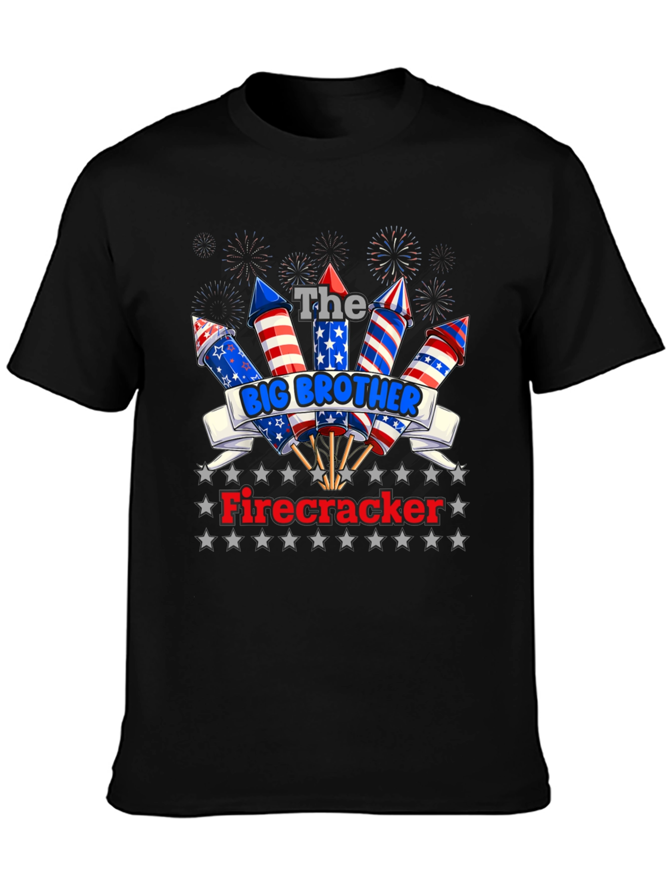 The Big Brother Firecracker Patriotic T-Shirt