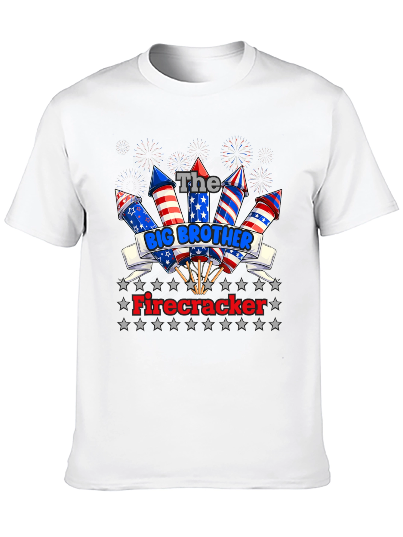 The Big Brother Firecracker Patriotic T-Shirt