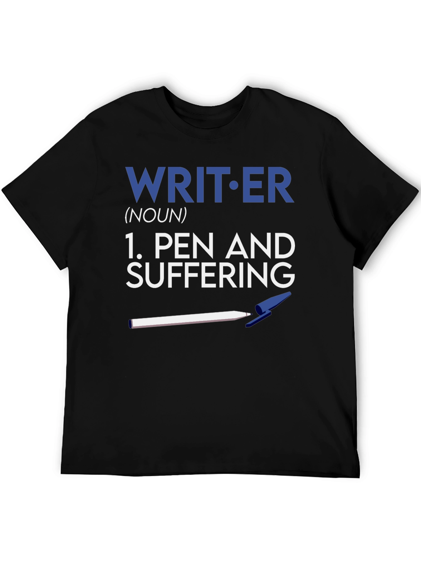 Writer Definition Graphic T-Shirt - Pen and Suffering