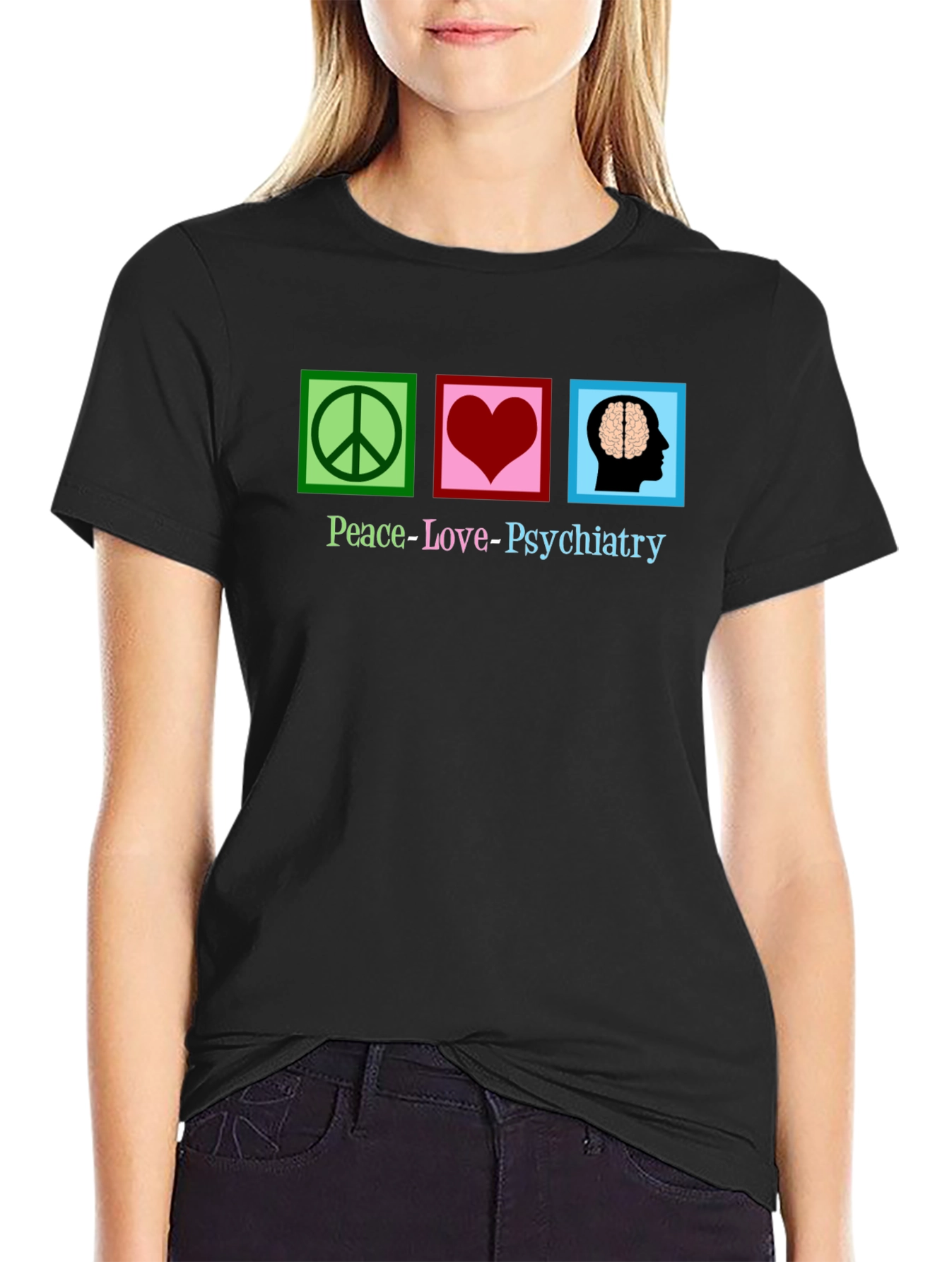 Peace Love Psychiatry T-Shirt