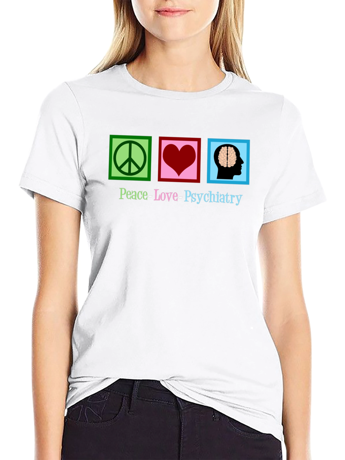 Peace Love Psychiatry T-Shirt