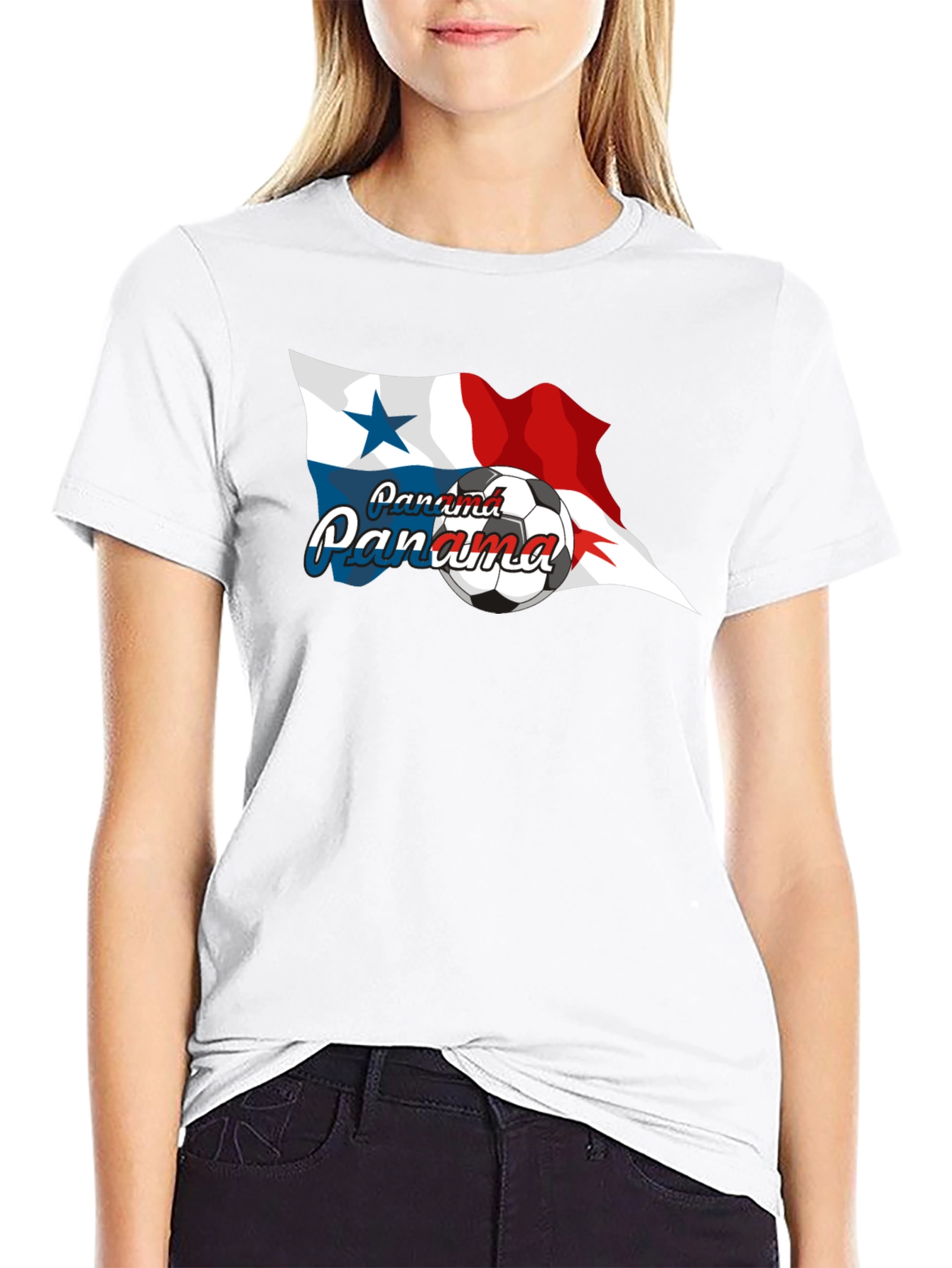 Panama Flag Soccer T-Shirt