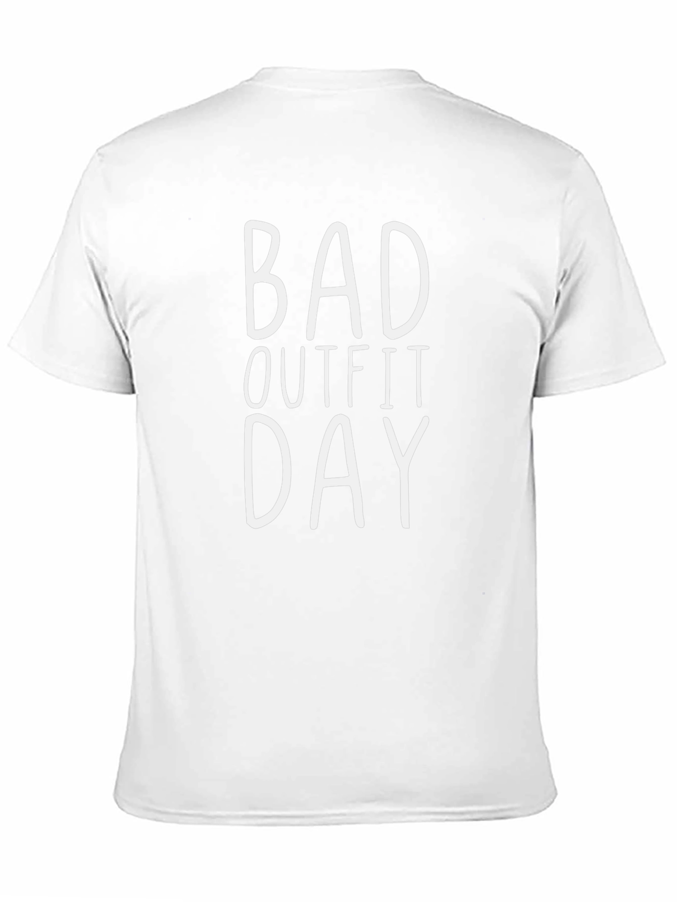 Bad Outfit Day Graphic Tee - Black