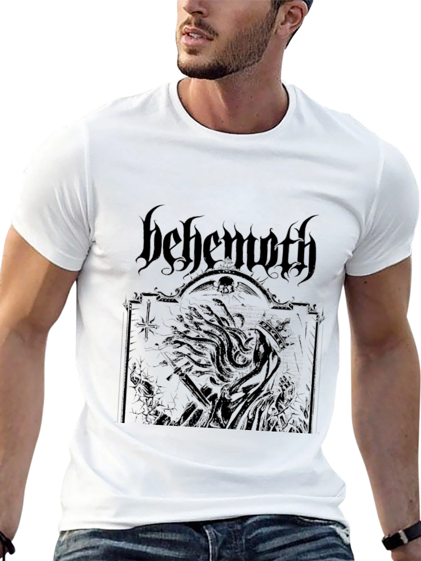 Behemoth Band T-Shirt - Black Graphic Tee