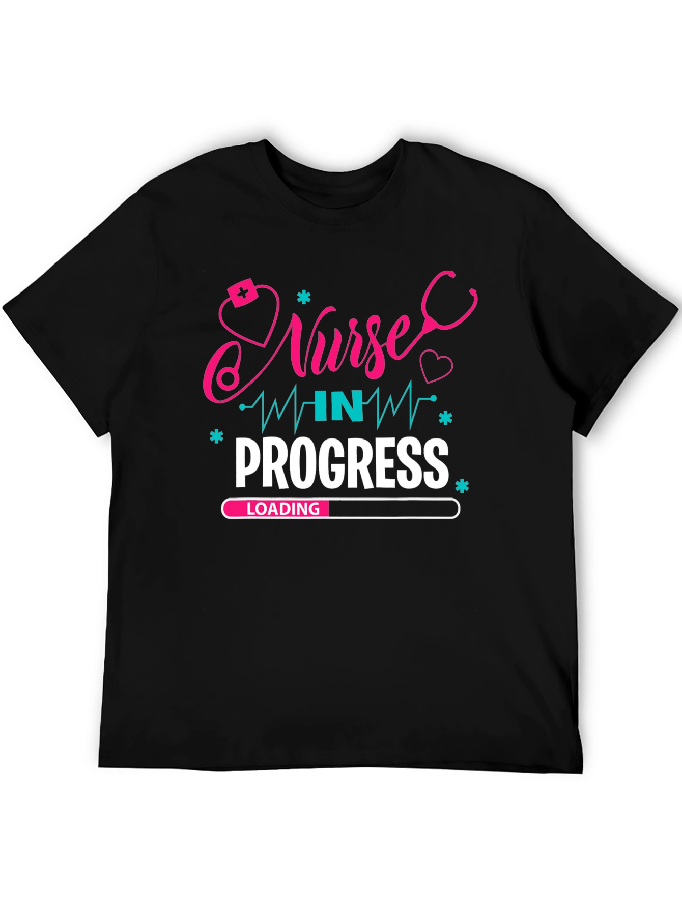 Nurse in Progress Graphic T-Shirt