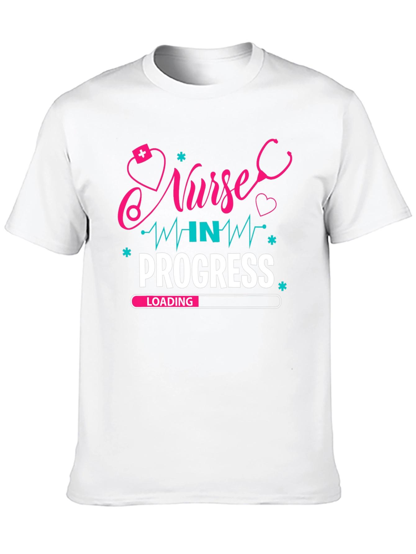 Nurse in Progress Graphic T-Shirt