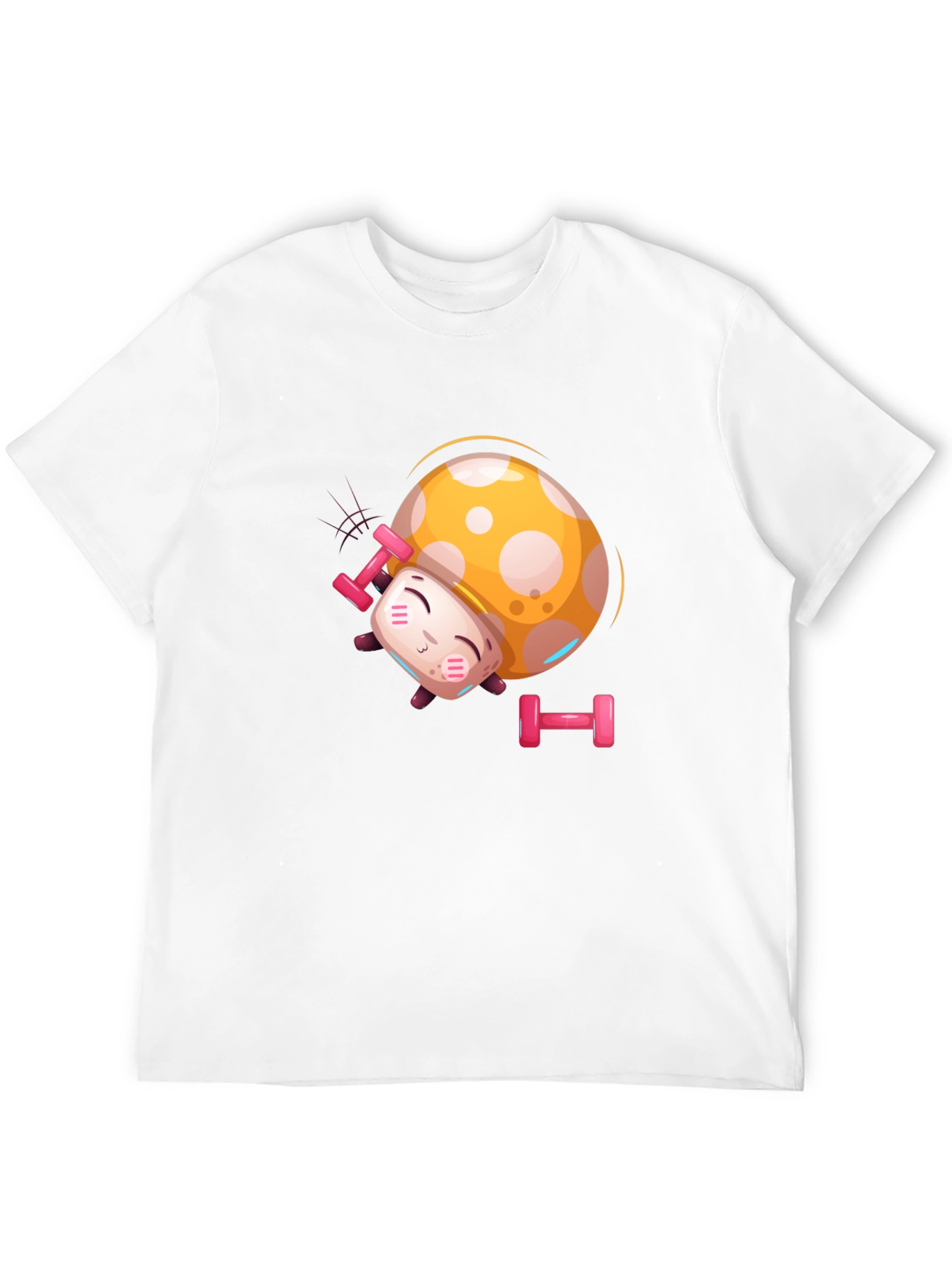 Funny Mushroom Gym T-Shirt