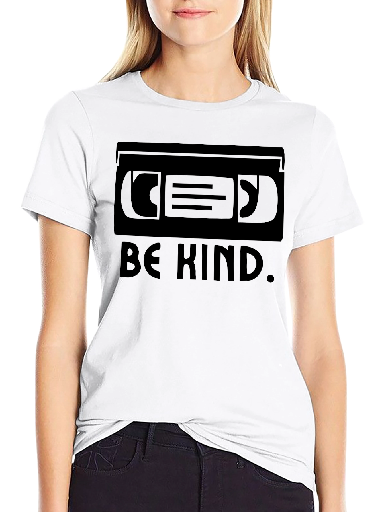 Be Kind VHS Tape Graphic T-Shirt - Unisex