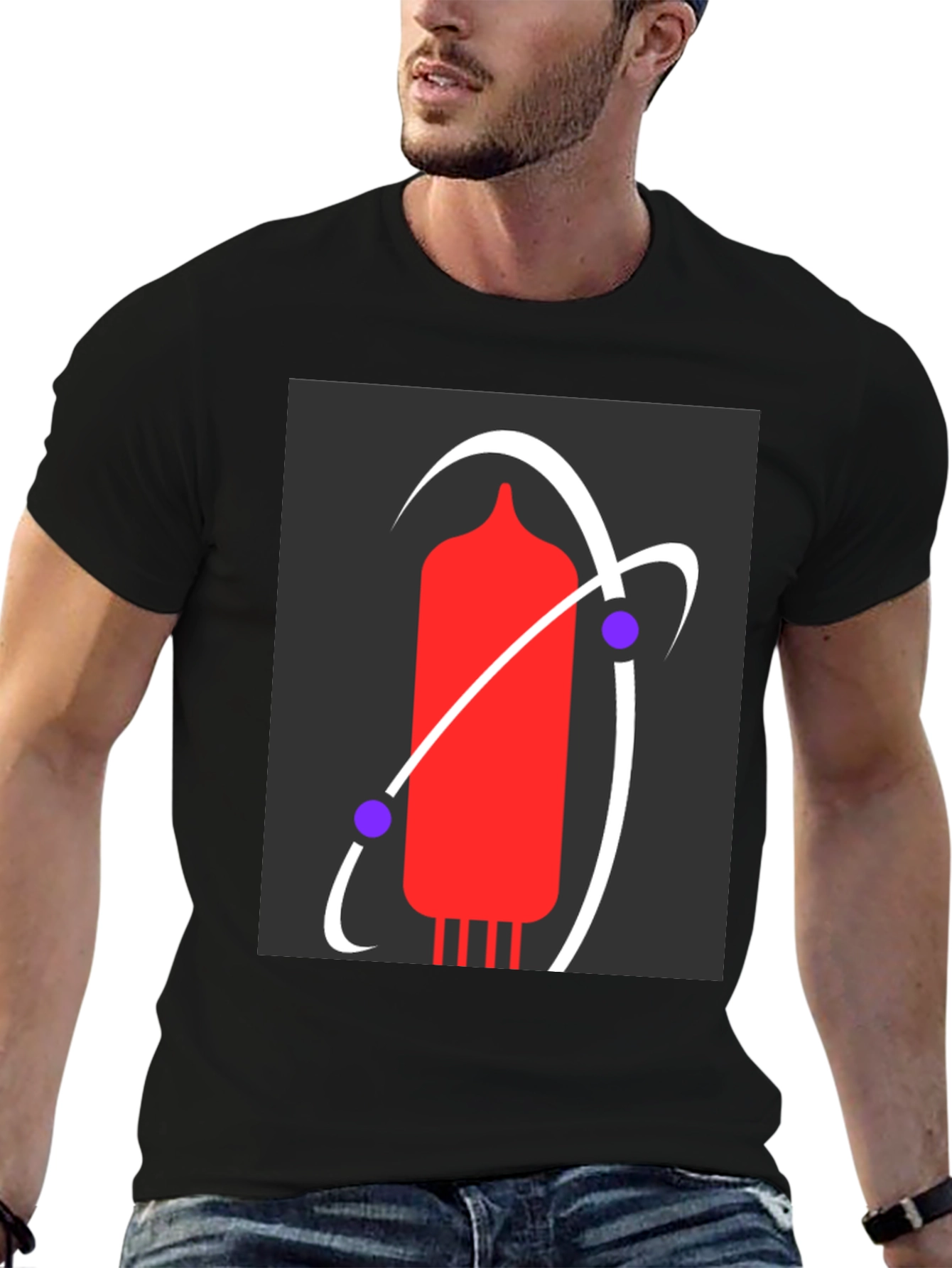 Atomic Valve Black T-Shirt