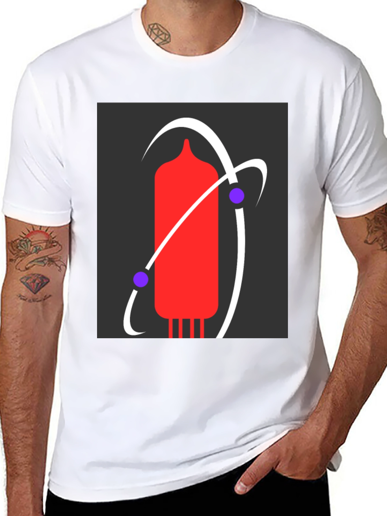 Atomic Valve Black T-Shirt