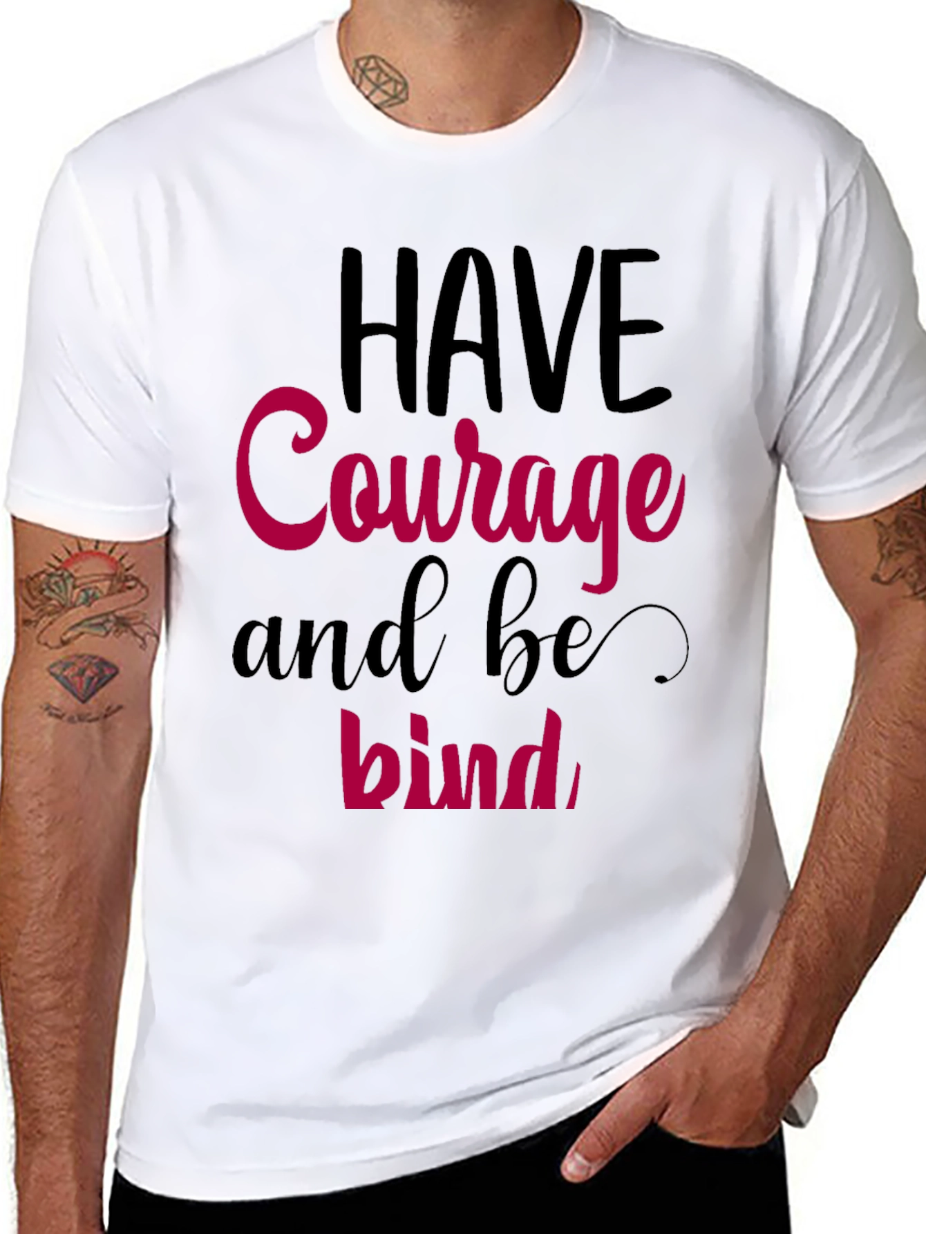 Have Courage and be Kind Graphic Tee
