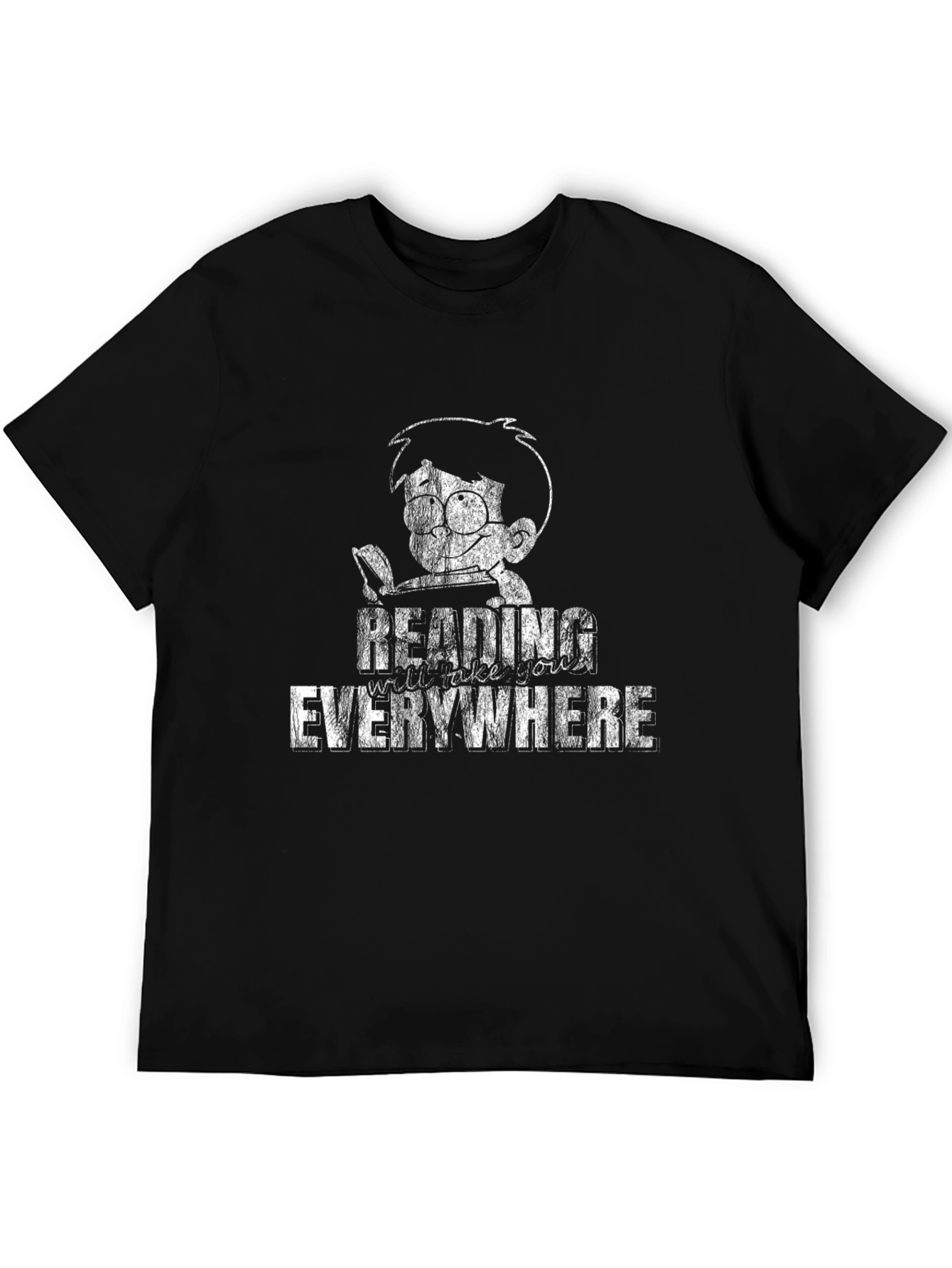 Reading Everywhere Graphic T-Shirt