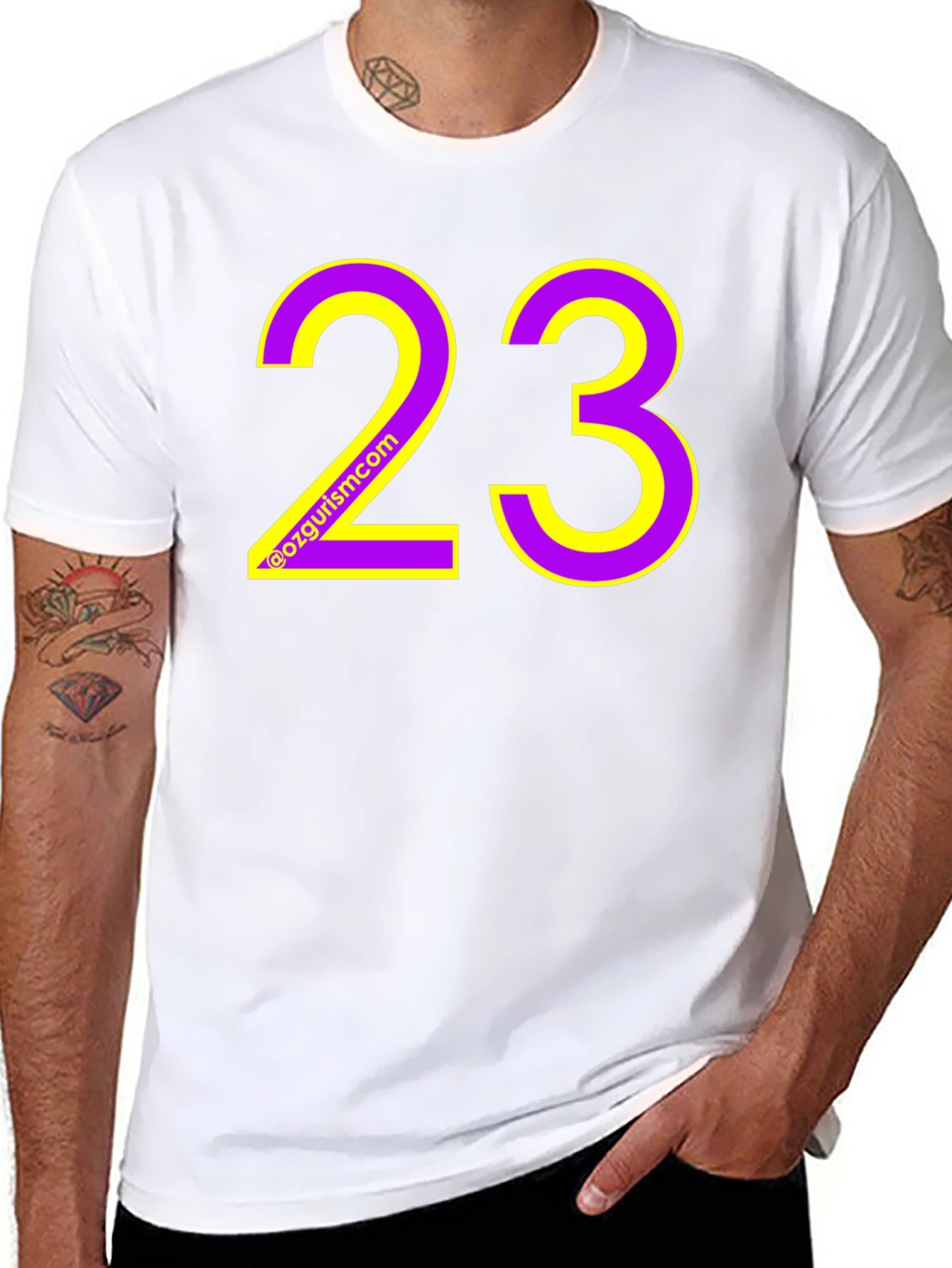 Cool Number 23 Graphic Tee