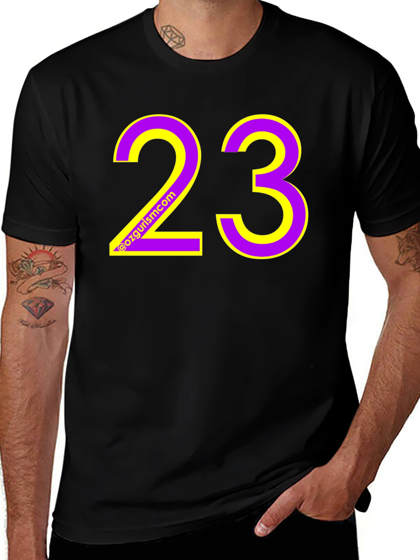 Cool Number 23 Graphic Tee