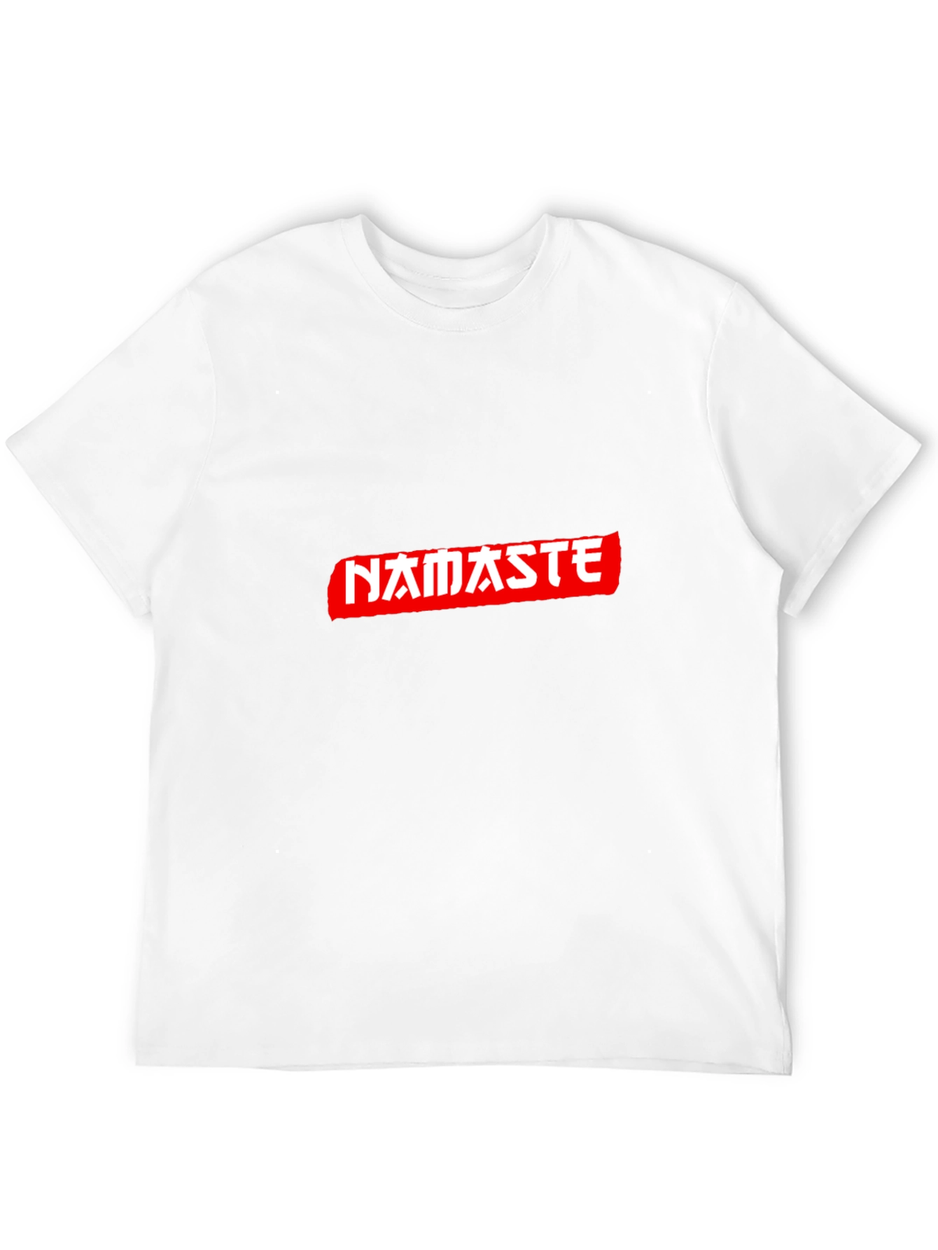 Namaste Graphic Tee - Casual Black T-Shirt