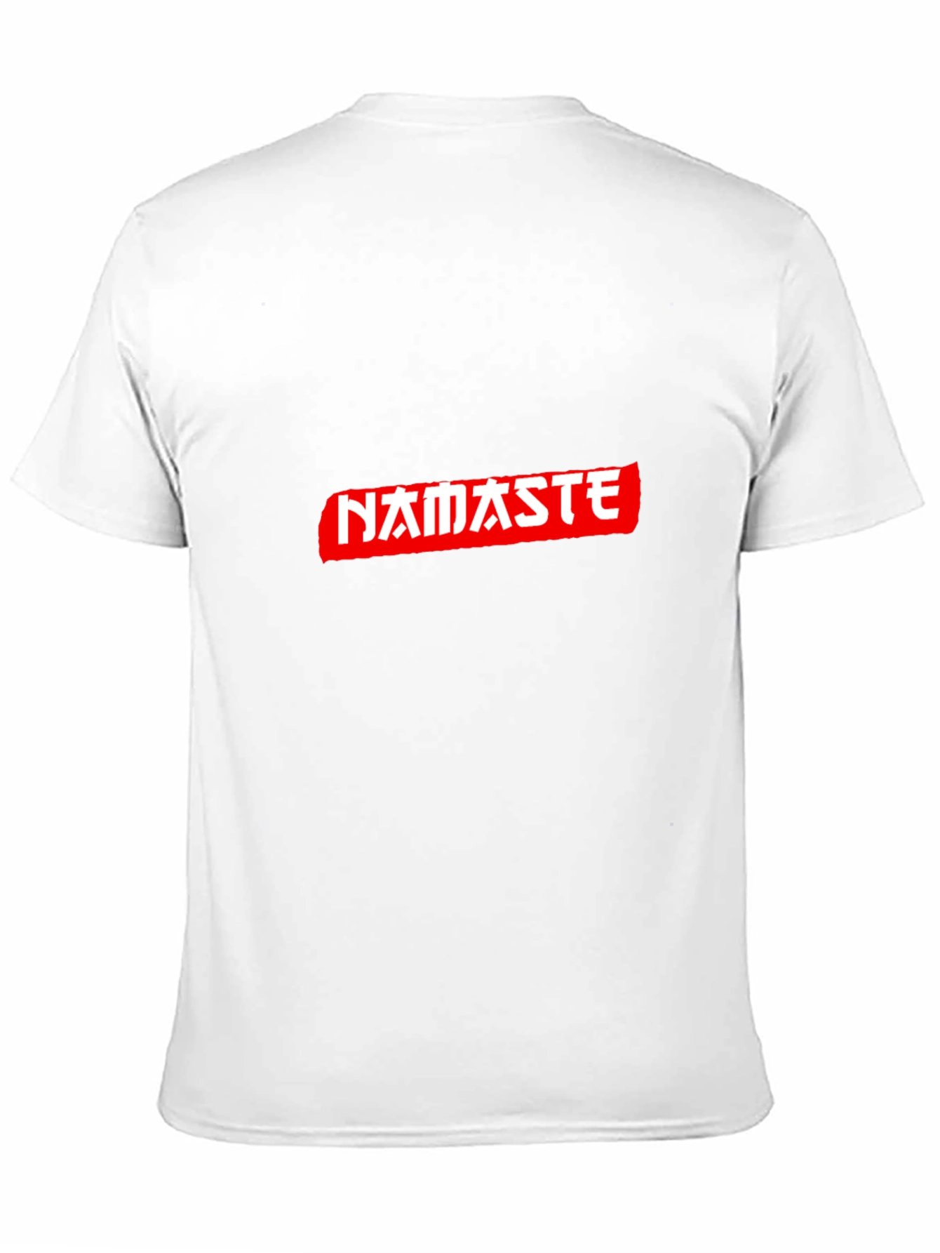 Namaste Graphic Tee - Casual Black T-Shirt