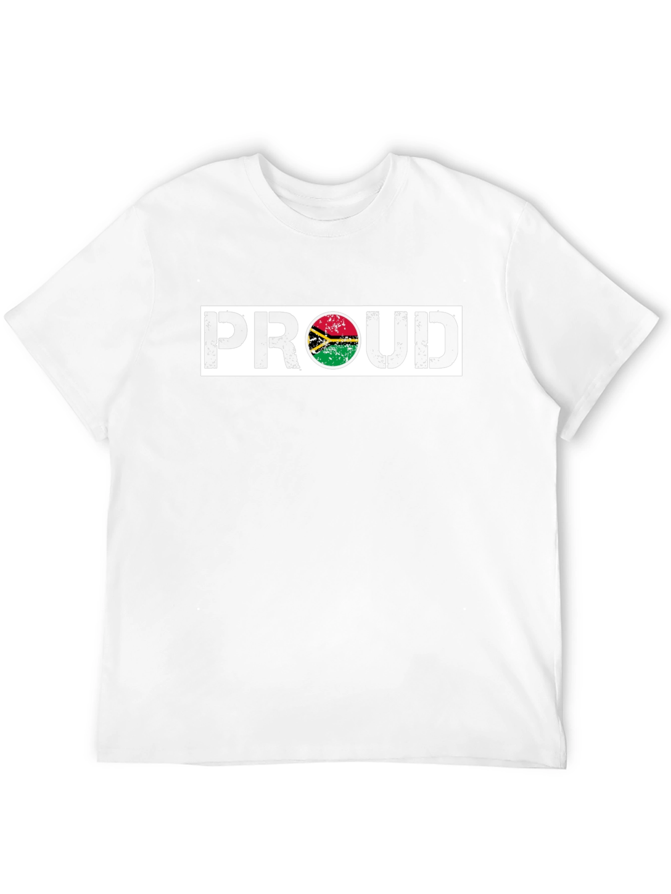 Proud Vanuatu Flag T-Shirt - Black Graphic Tee