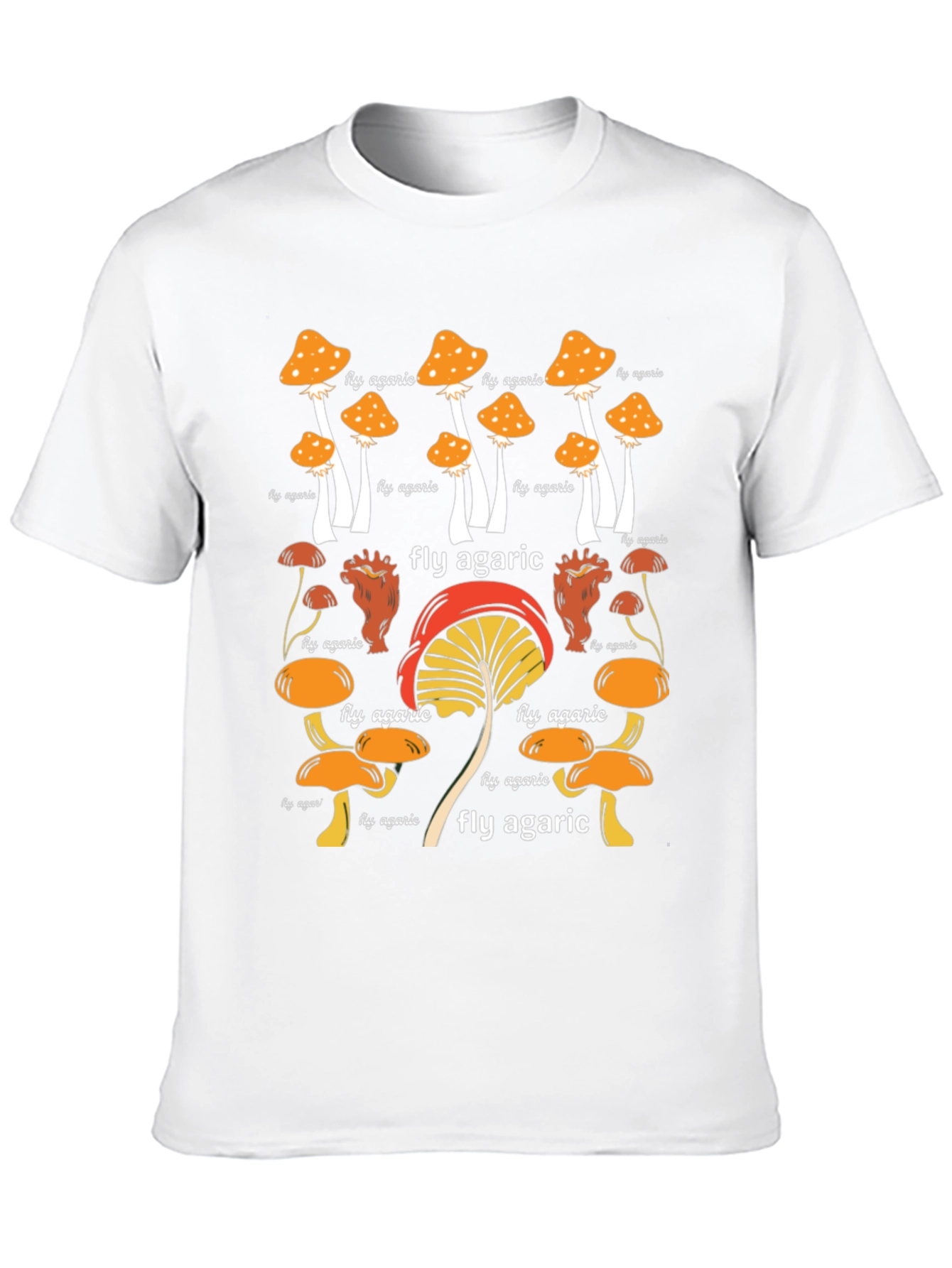 Mushroom Graphic Tee - Fly Agaric Design