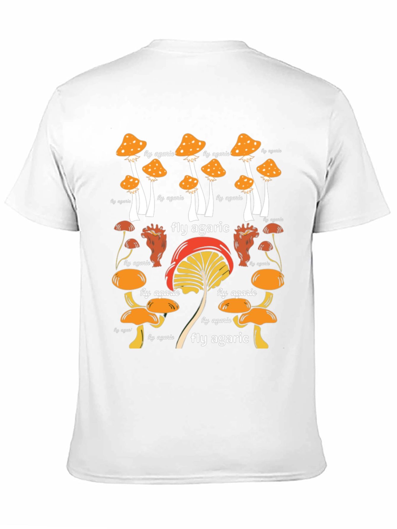 Mushroom Graphic Tee - Fly Agaric Design