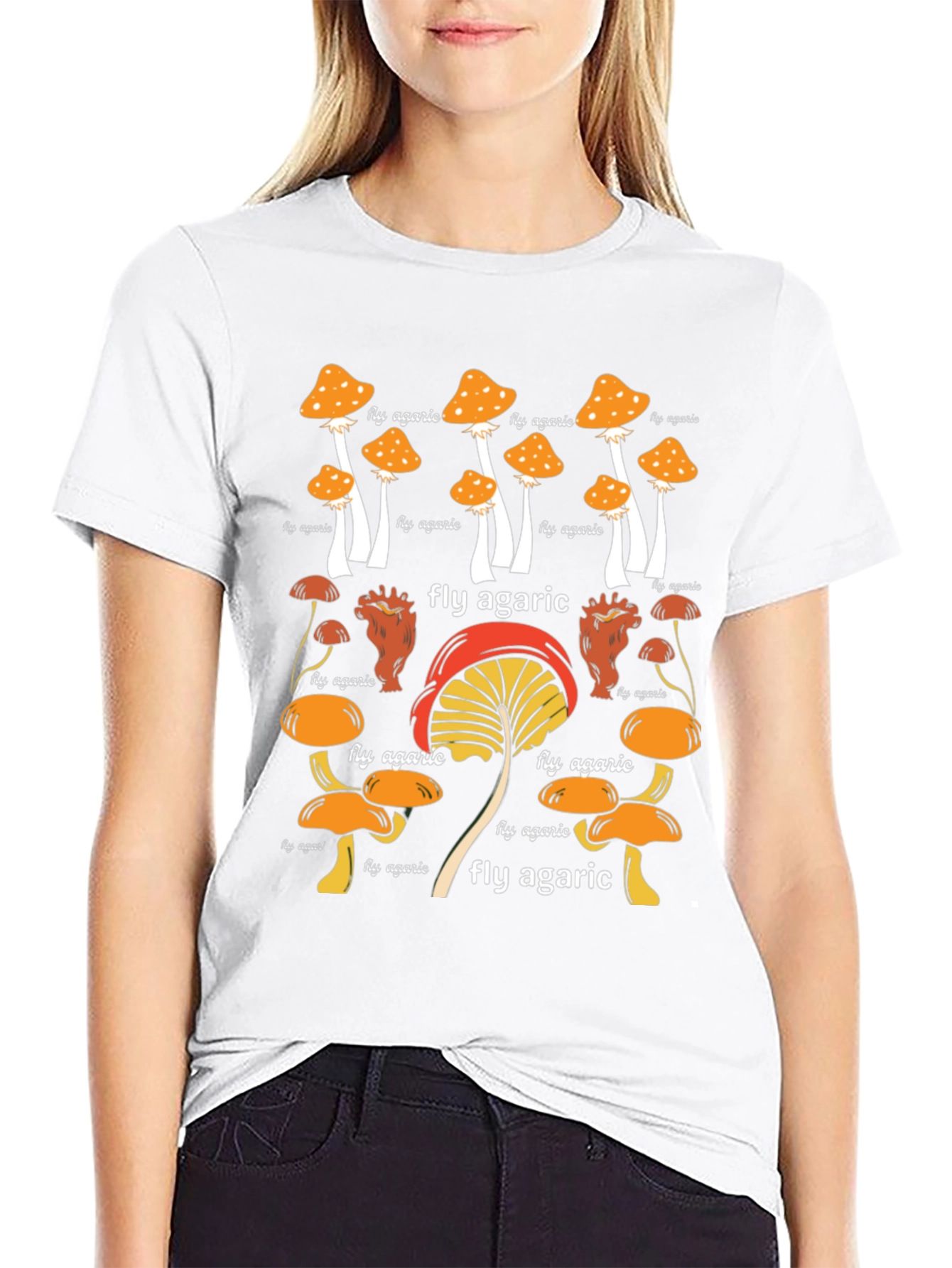 Mushroom Graphic Tee - Fly Agaric Design
